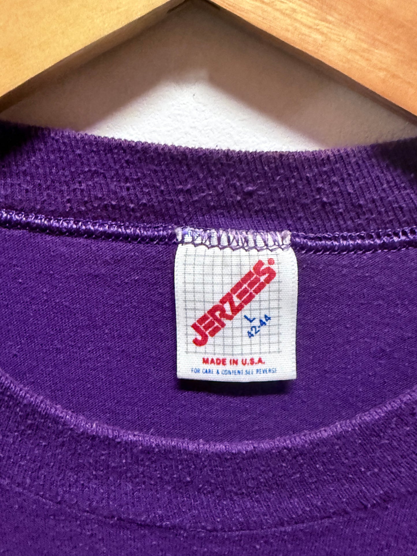 Vintage 1987 Bozeman Montana Sweet Pea Marathon Tee Size Large