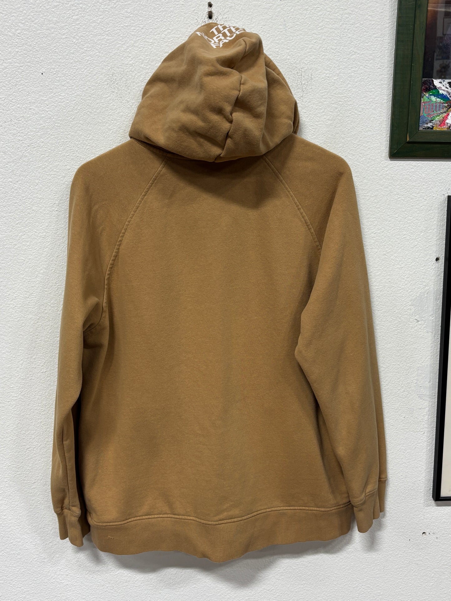 The North Face Women's Brown Classic Logo Zip Up Hoodie Size XL