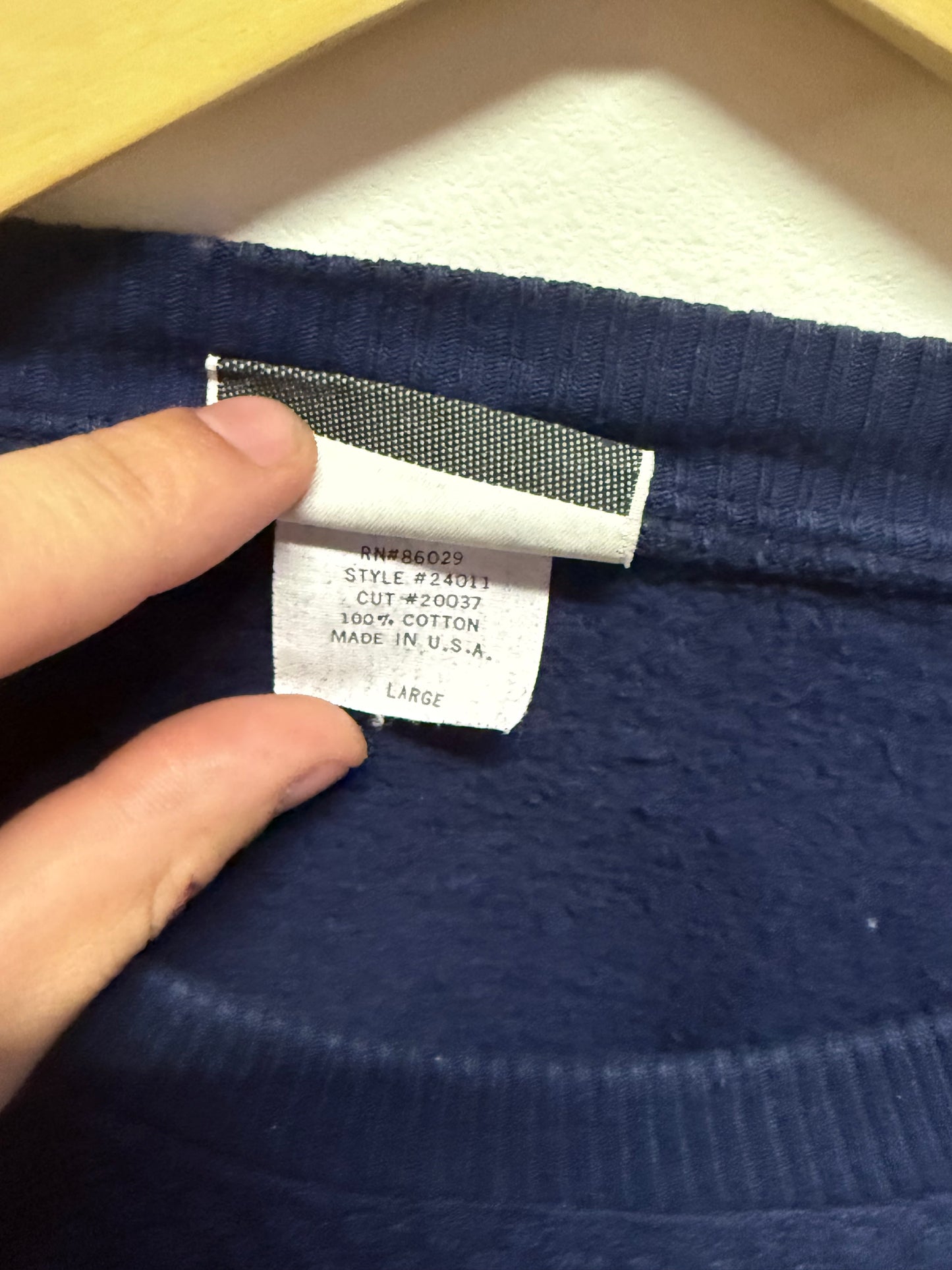 Vintage 80's Montana State University Crewneck Size Large