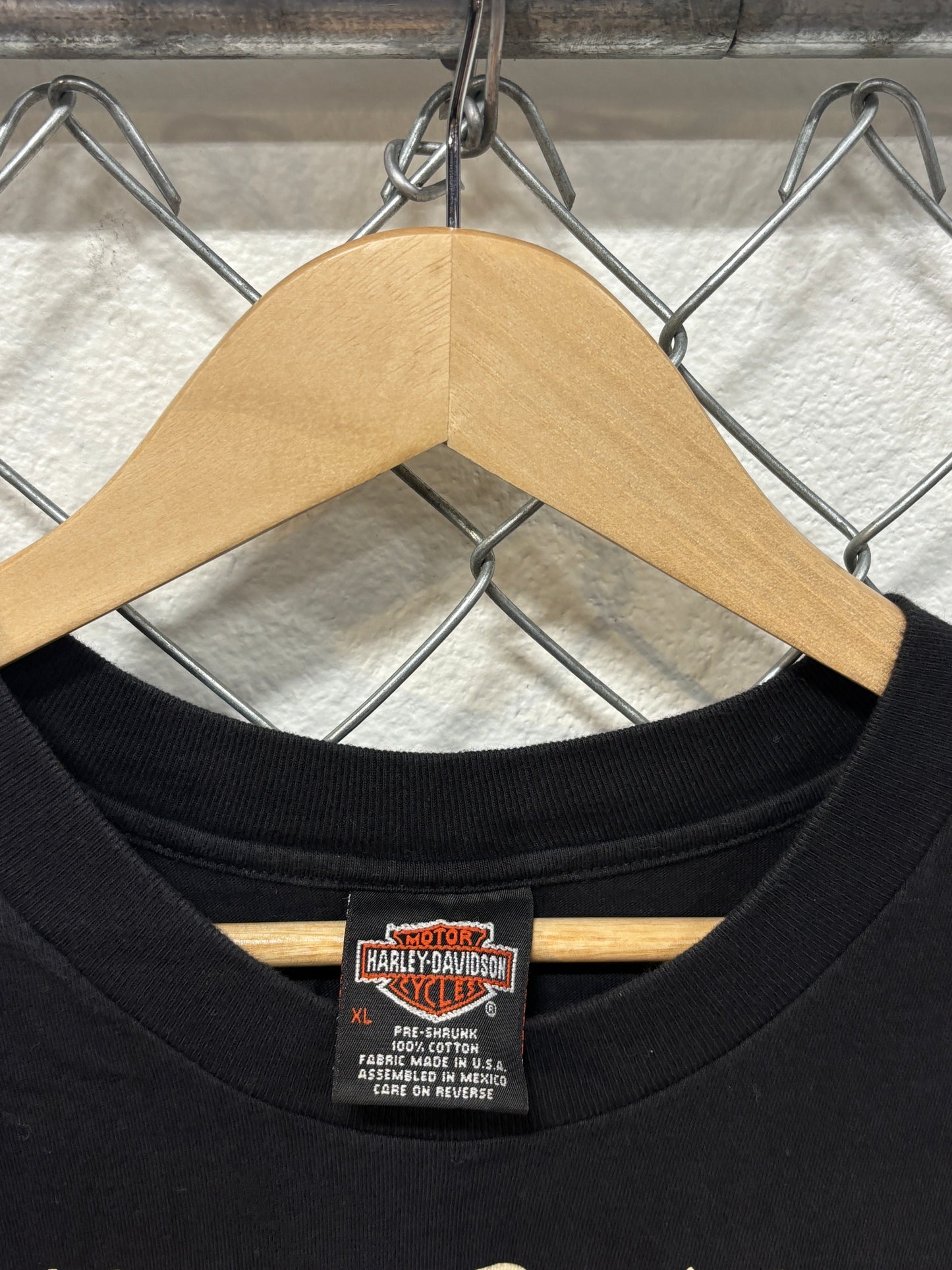 Vintage 90's Harley Davidson Freedom Rides on It's Wings Tee Size XL