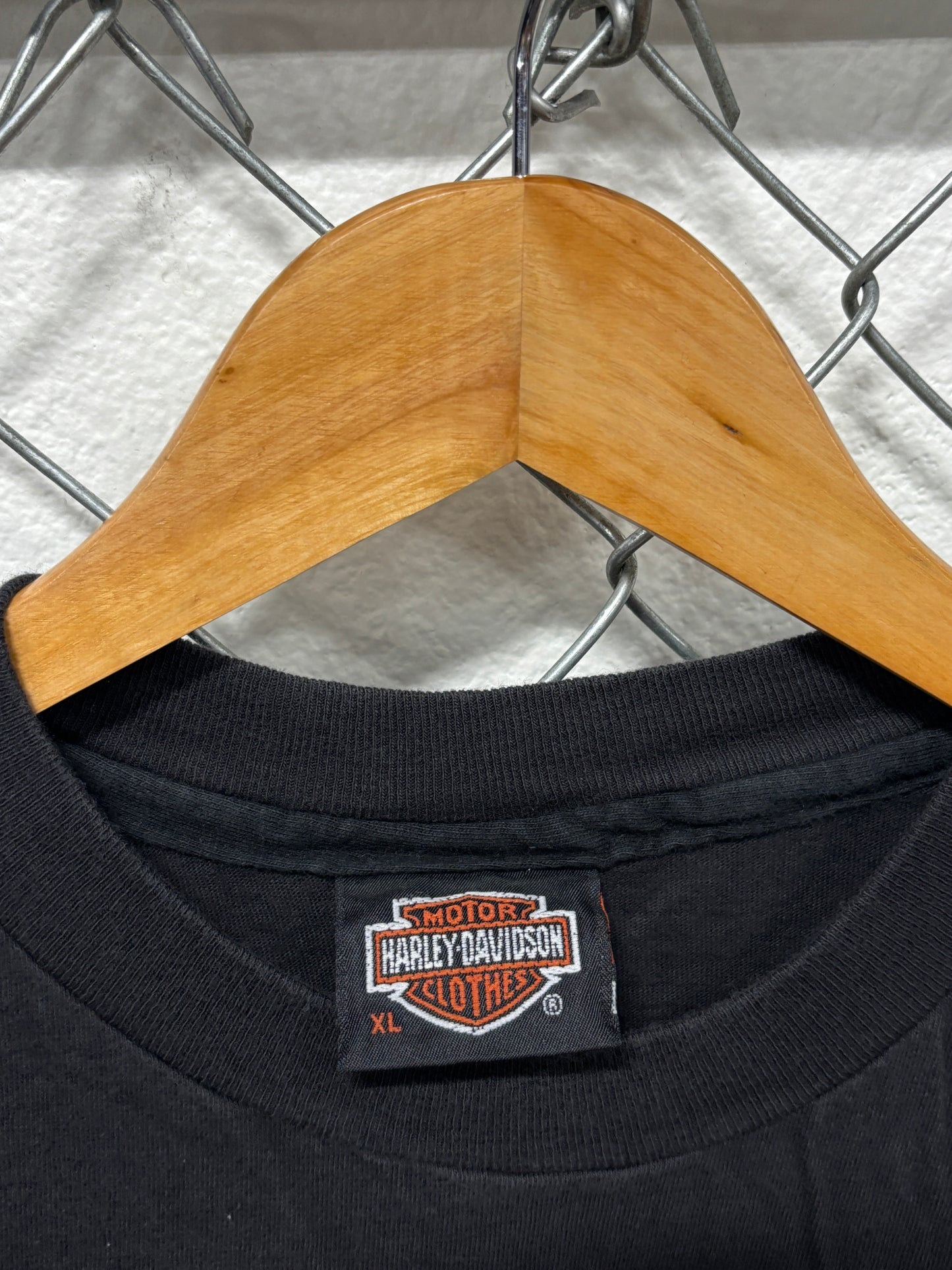 Vintage 80's Harley Davidson Official Hog Beach Patrol Biker Tee Size XL