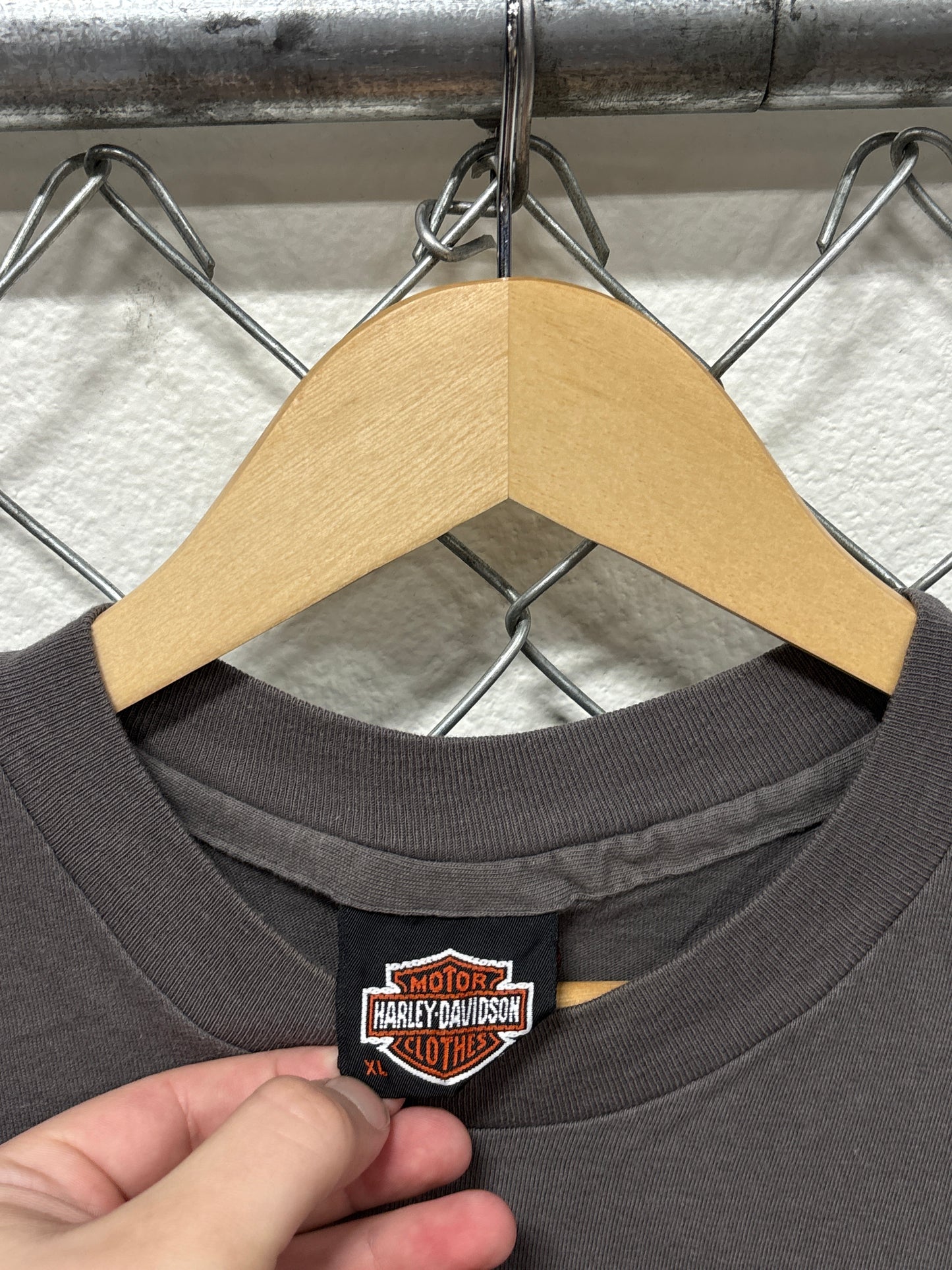 Vintage 90's Harley Davidson Sturgis 50th Anniversary Biker Tee Size XL