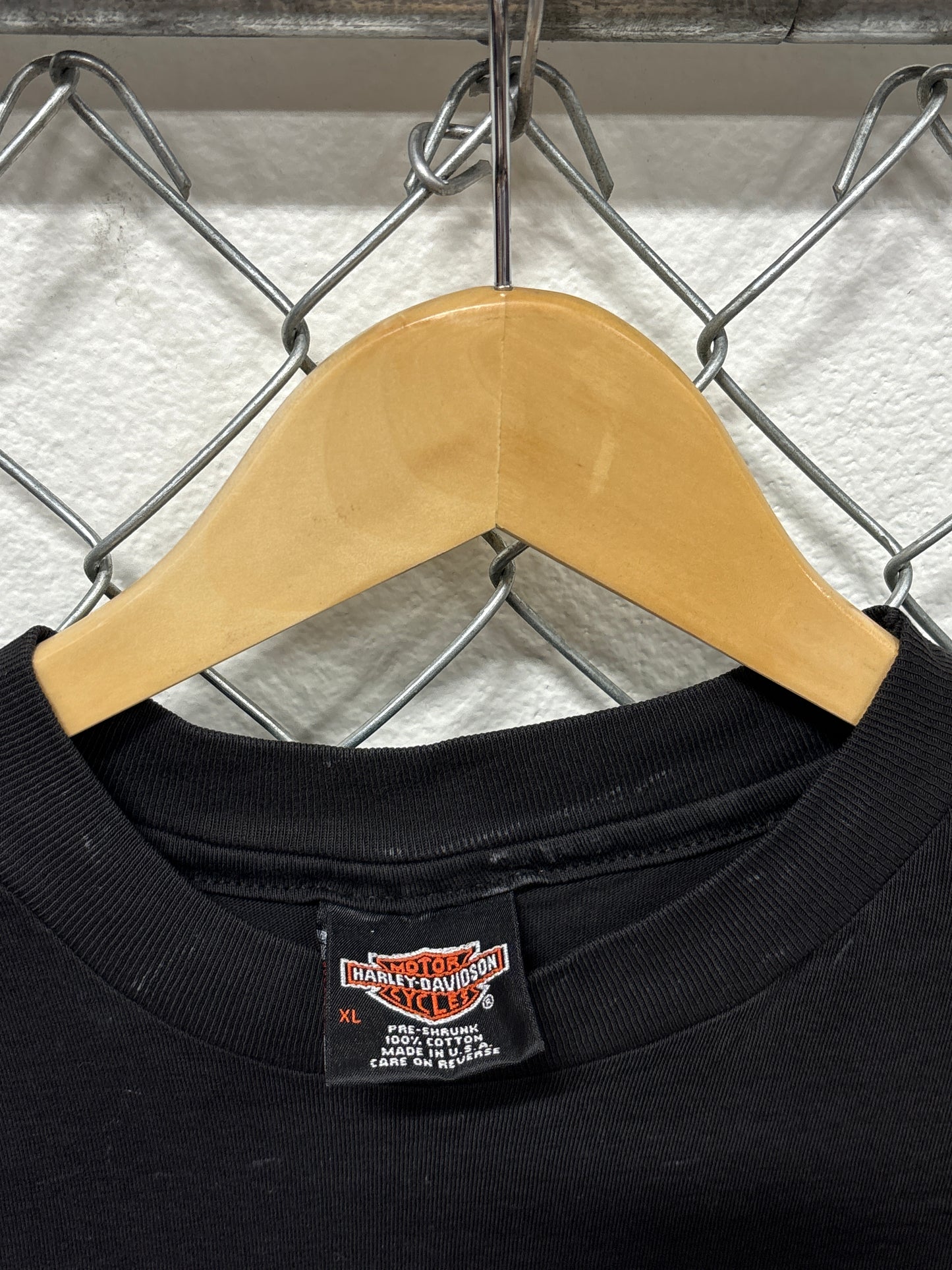 Vintage 90's Harley Davidson Ride Free Biker Graphic Tee Size XL