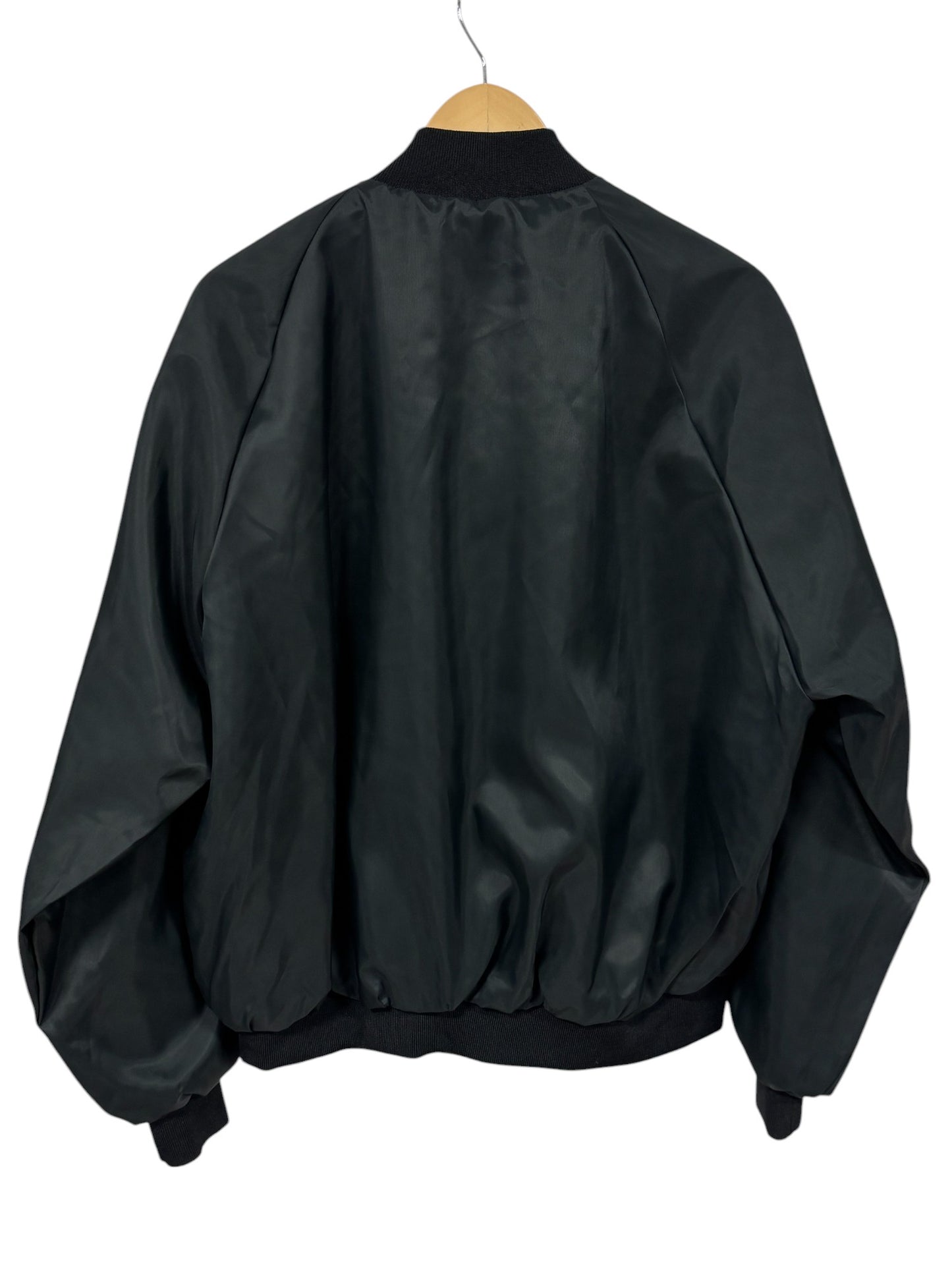 Vintage Sunkist Nylon Bomber Jacket Size XL