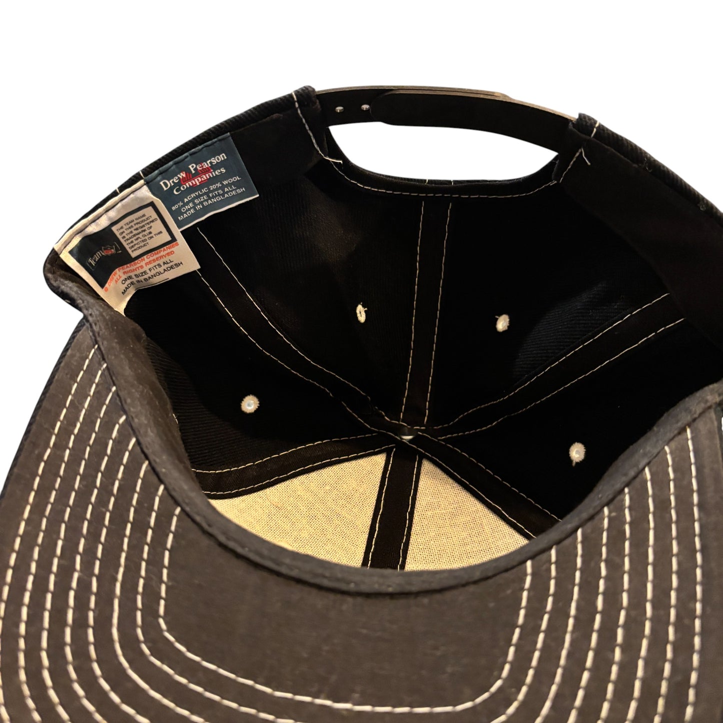 Vintage 90's San Francisco 49ers Drew Pearson Black Snapback Hat