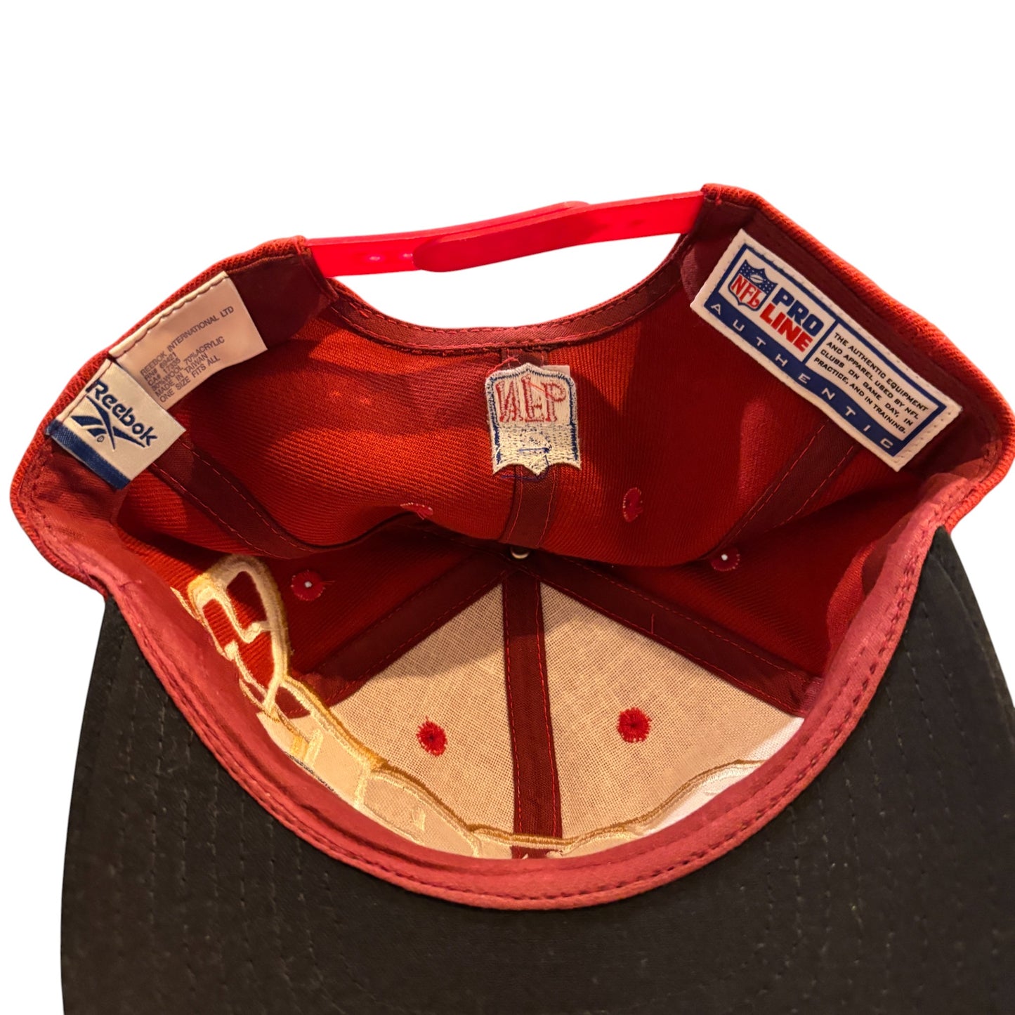 Vintage 90's San Francisco 49ers Reebok Pro Line NFL Hat