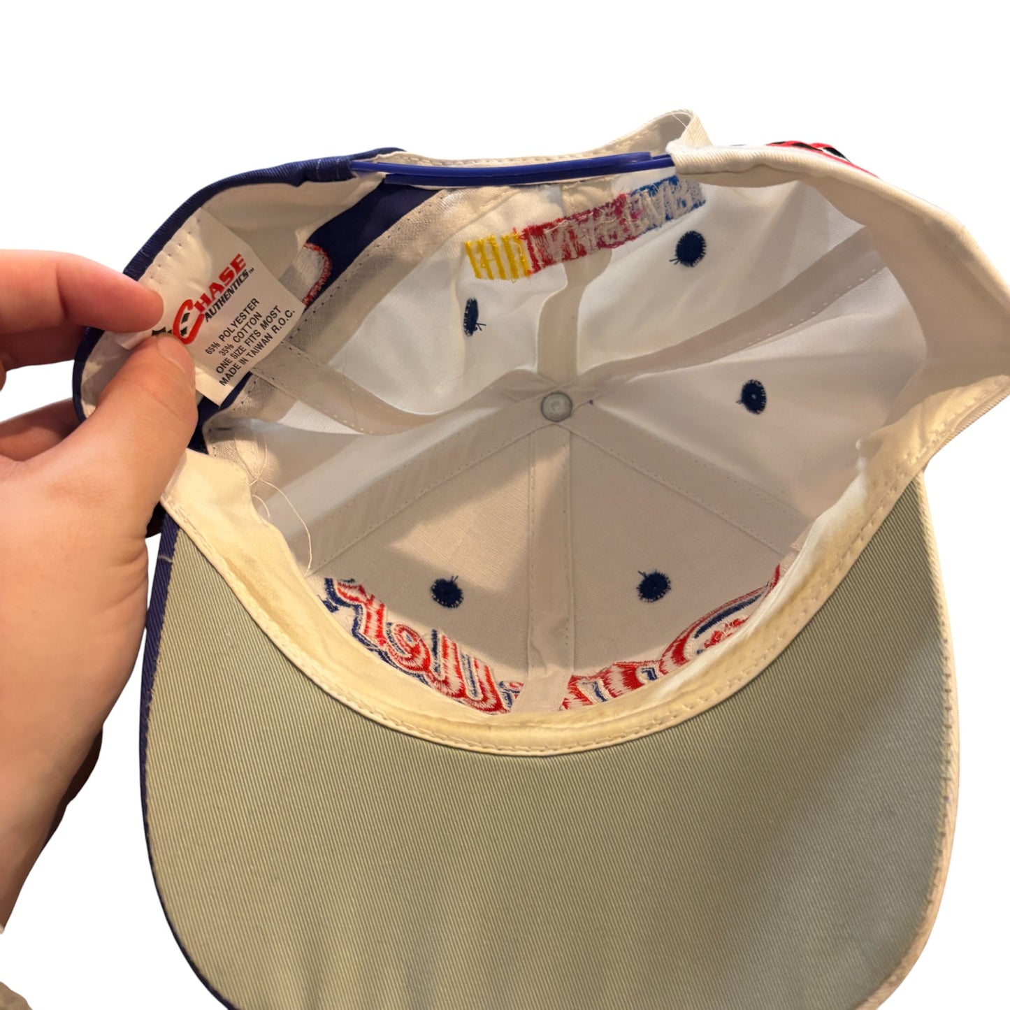 Vintage 90's NASCAR Miller Lite Racing Snapback Hat