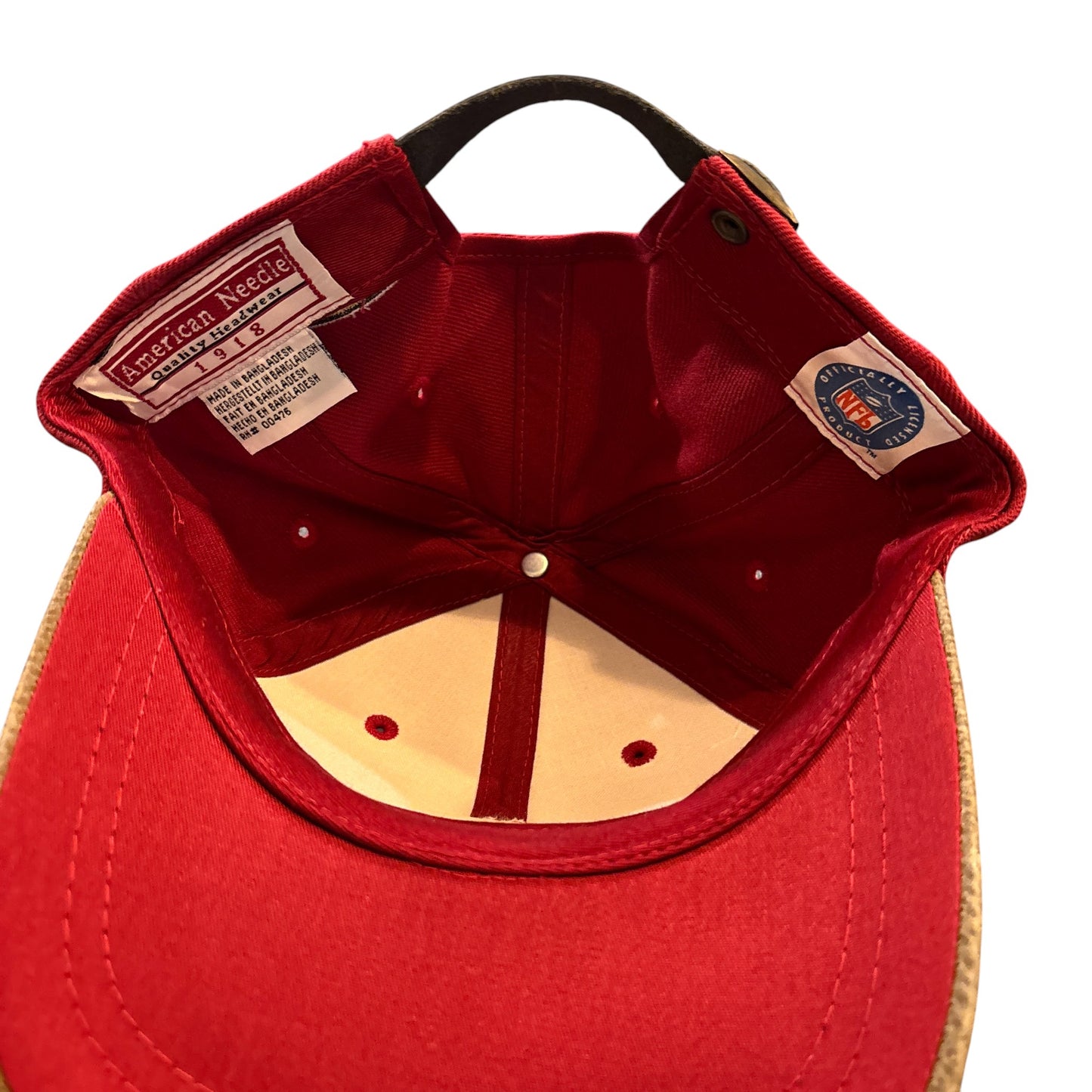 Vintage 90's San Francisco 49ers American Needle Strap Hat