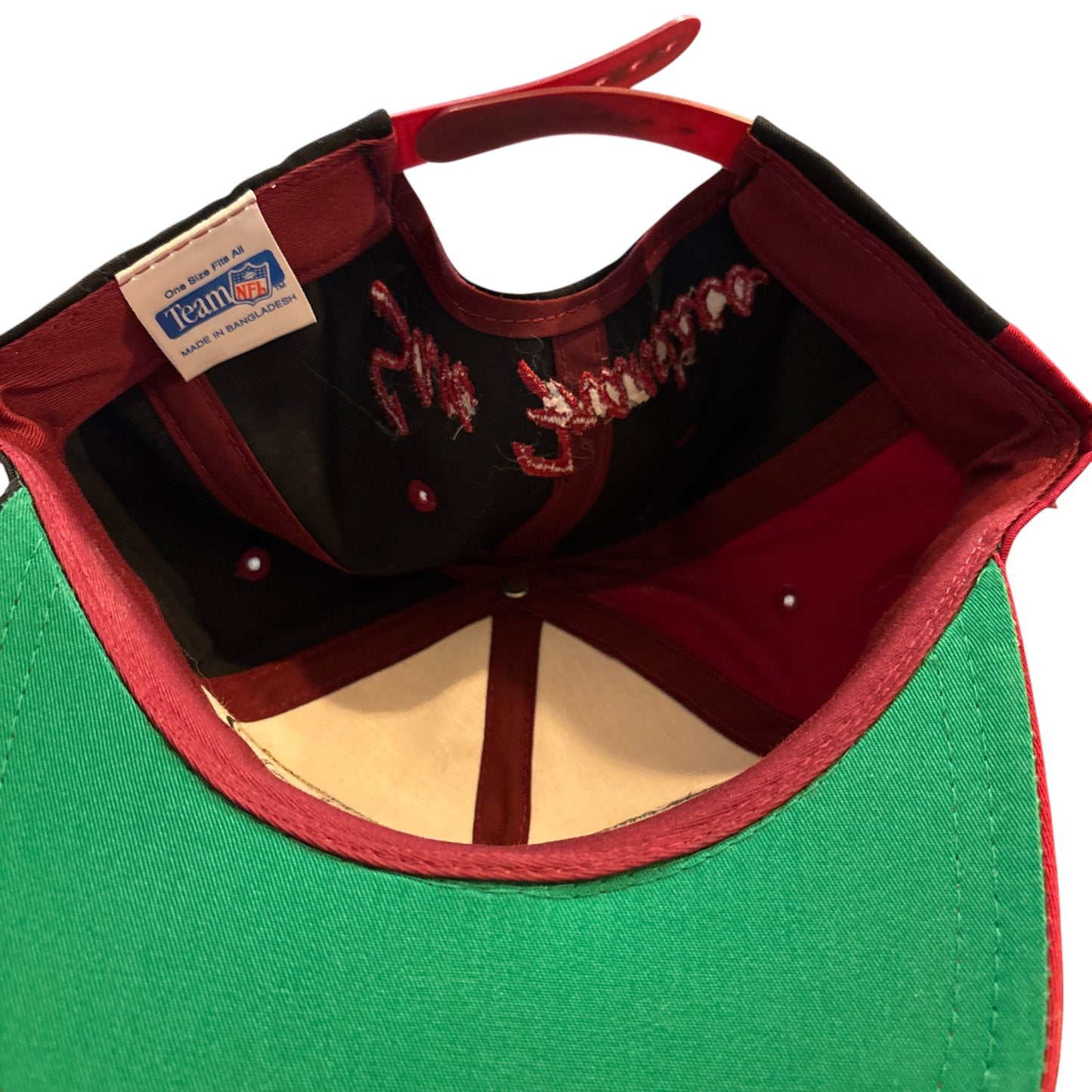 Vintage 90's San Francisco 49ers Swirl Snapback Hat