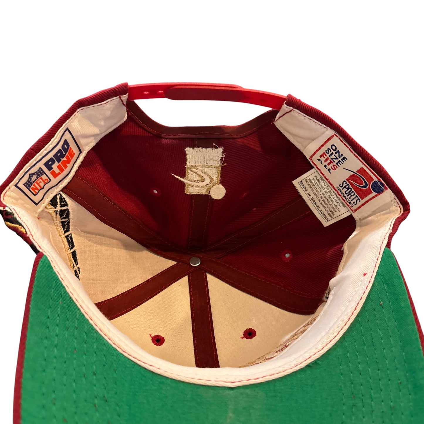 Vintage 90's San Francisco 49ers Sport Specialties Laser Snapback Hat