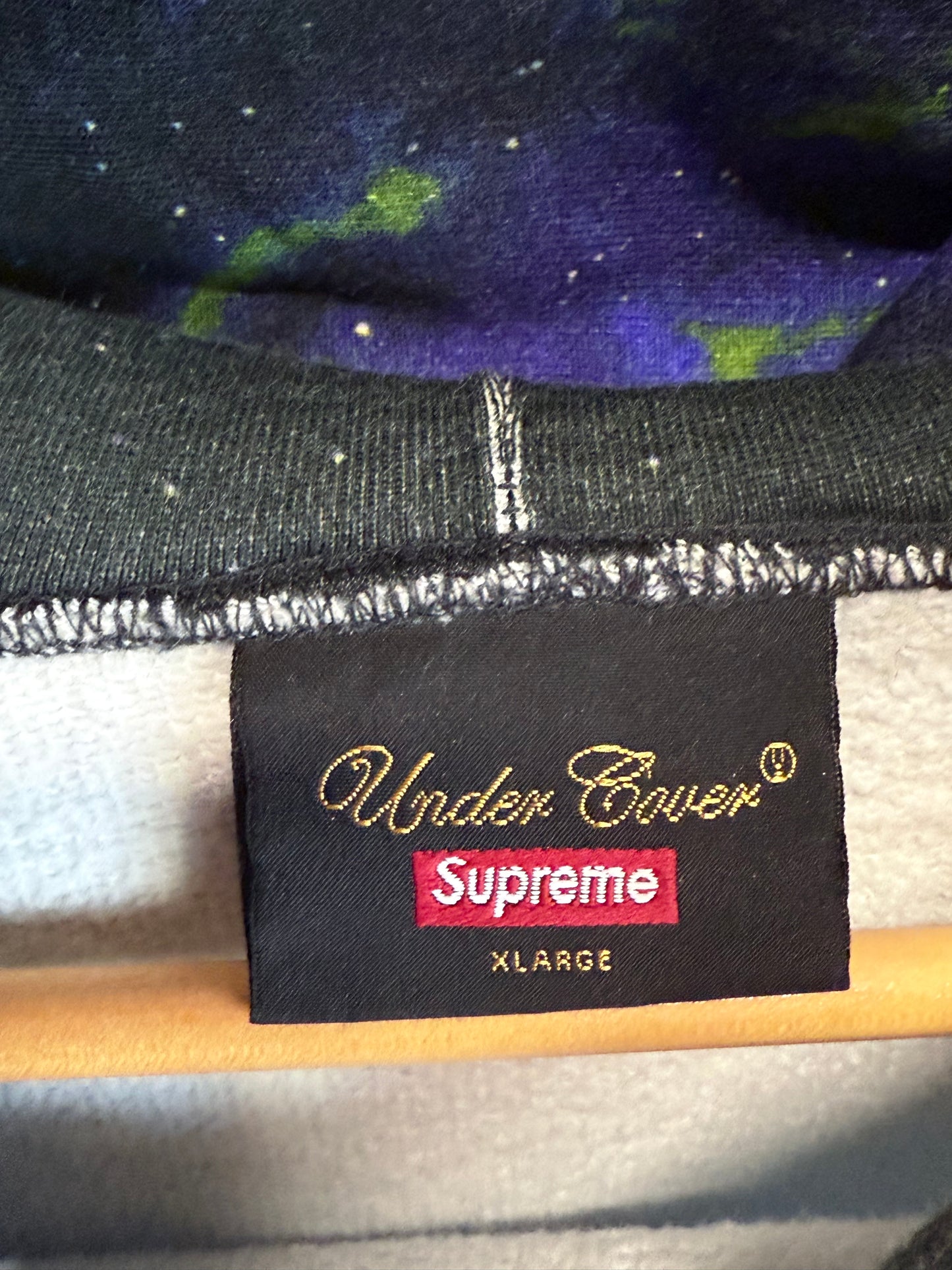 Supreme x Undercover Public Enemy Counterattack Hoodie Size XL