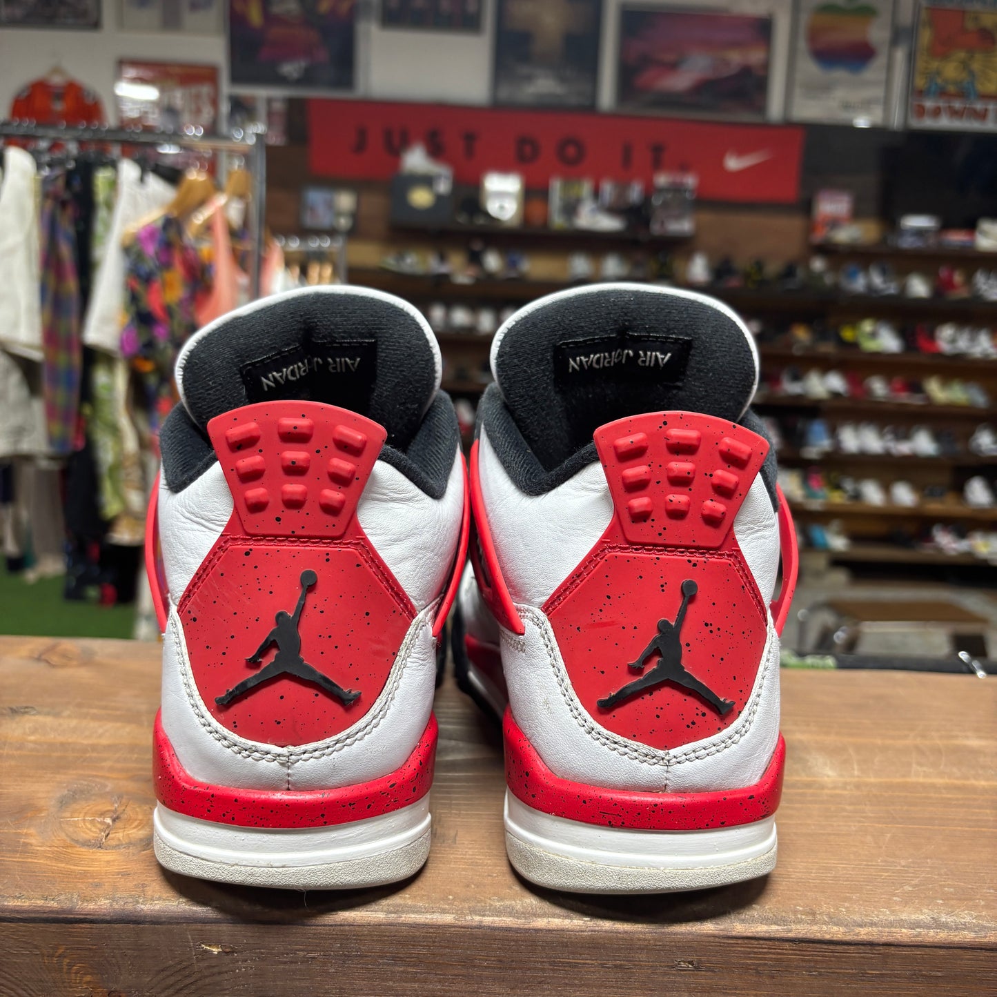 Jordan 4 'Red Cement' Size 8