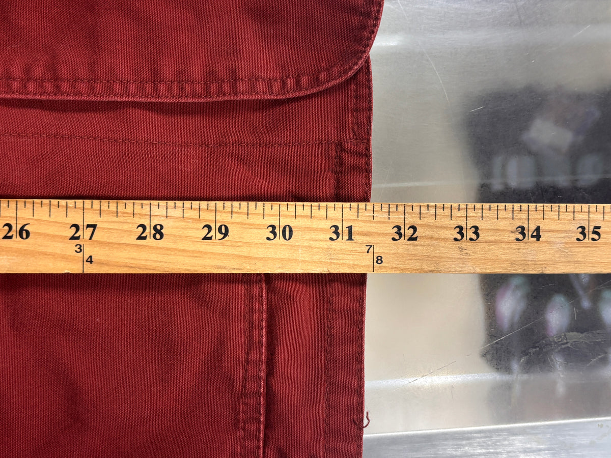 Vintage 90's Club Room Red Gardening Jacket Size Medium