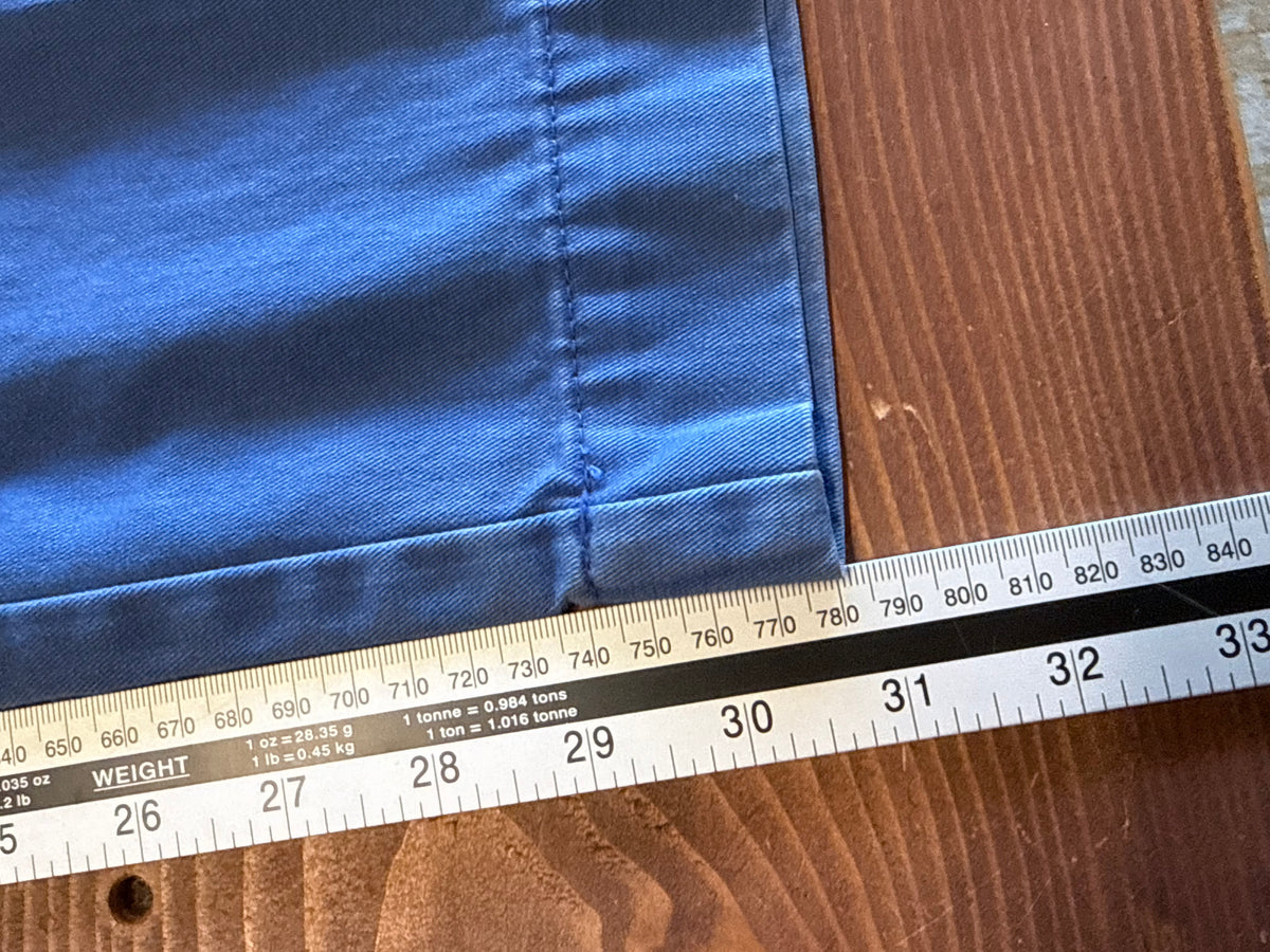 Polo Ralph Lauren Blue Classic Chino Pants Size 32x31