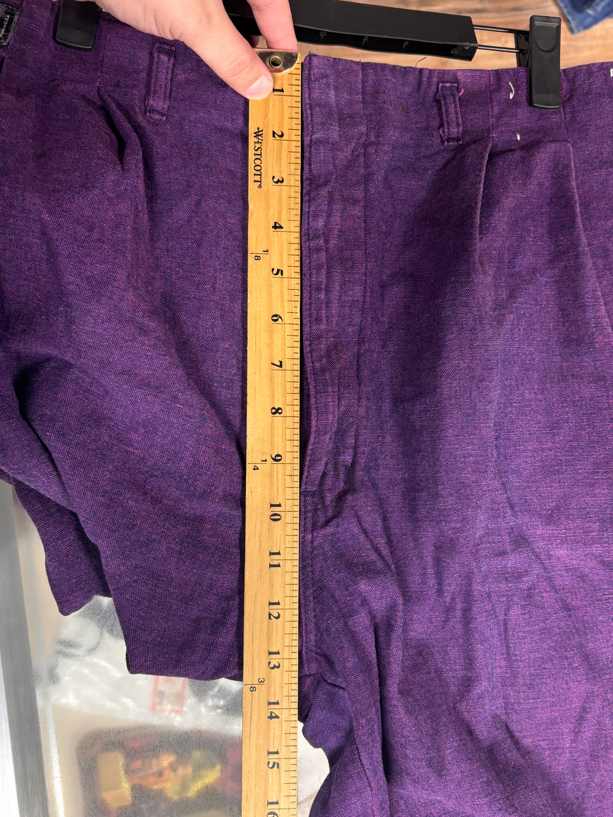 Vintage XTC Purple Baggy Skater Grunge Pants Size 34x27