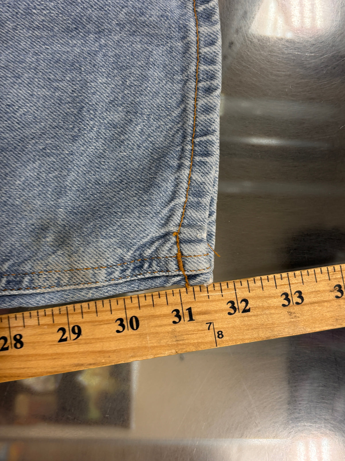Sweet Skateboarding Company Light Wash Baggy Denim Skater Jeans Size 38x32