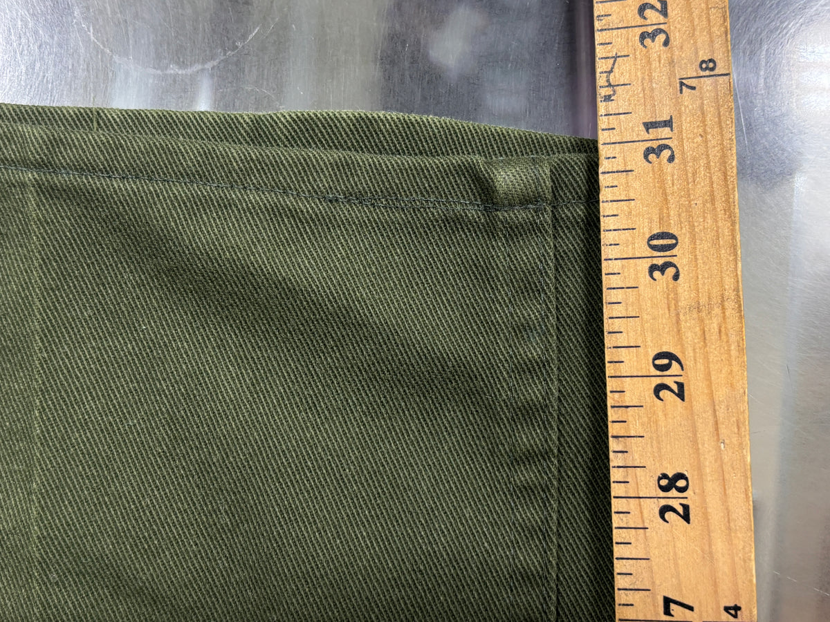 Vintage 70's Levi's Dark Green Sta Prest Pants Size 31x31