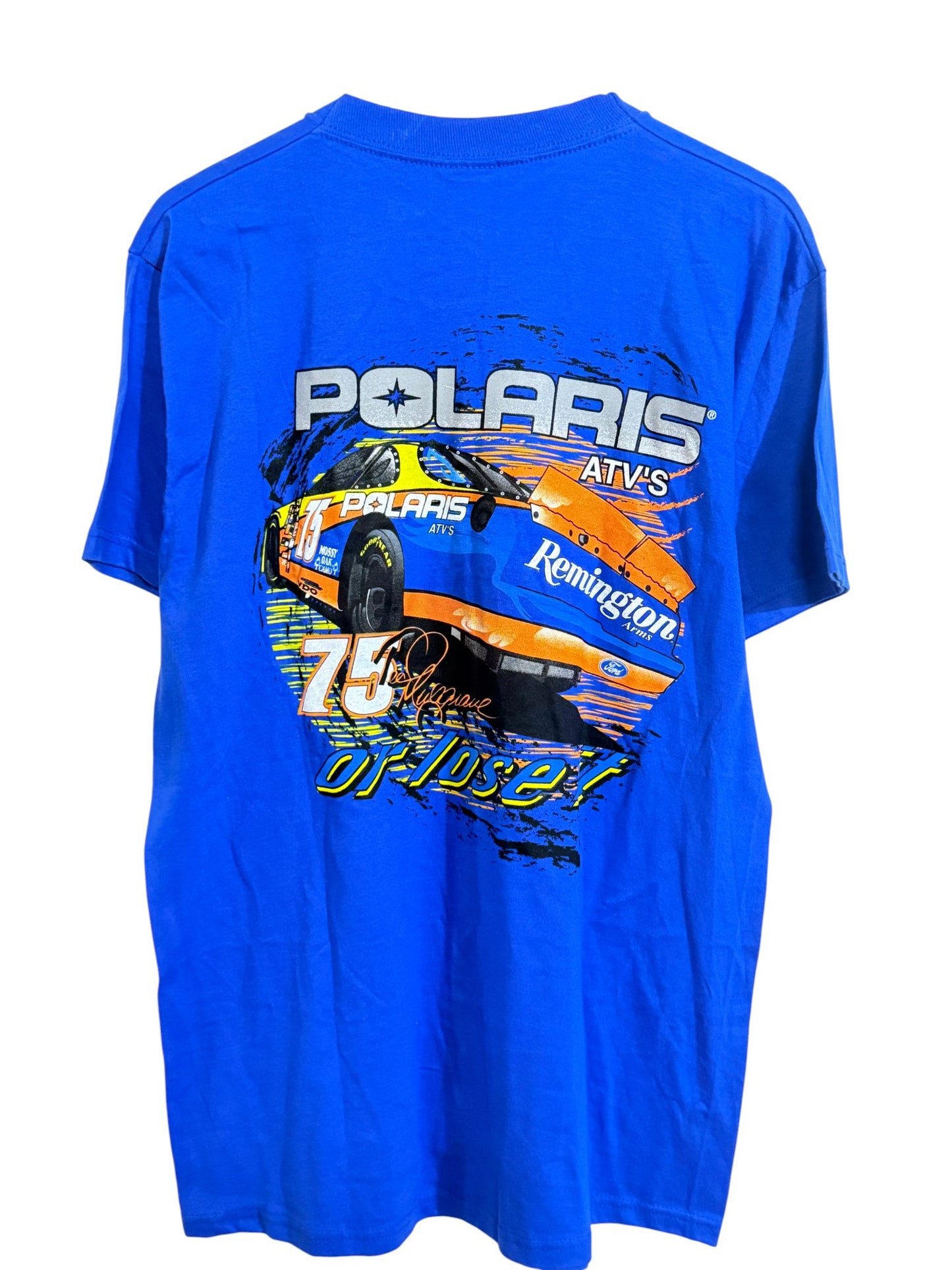 Vintage Polaris ATV's NASCAR Racing Graphic Tee Size Large