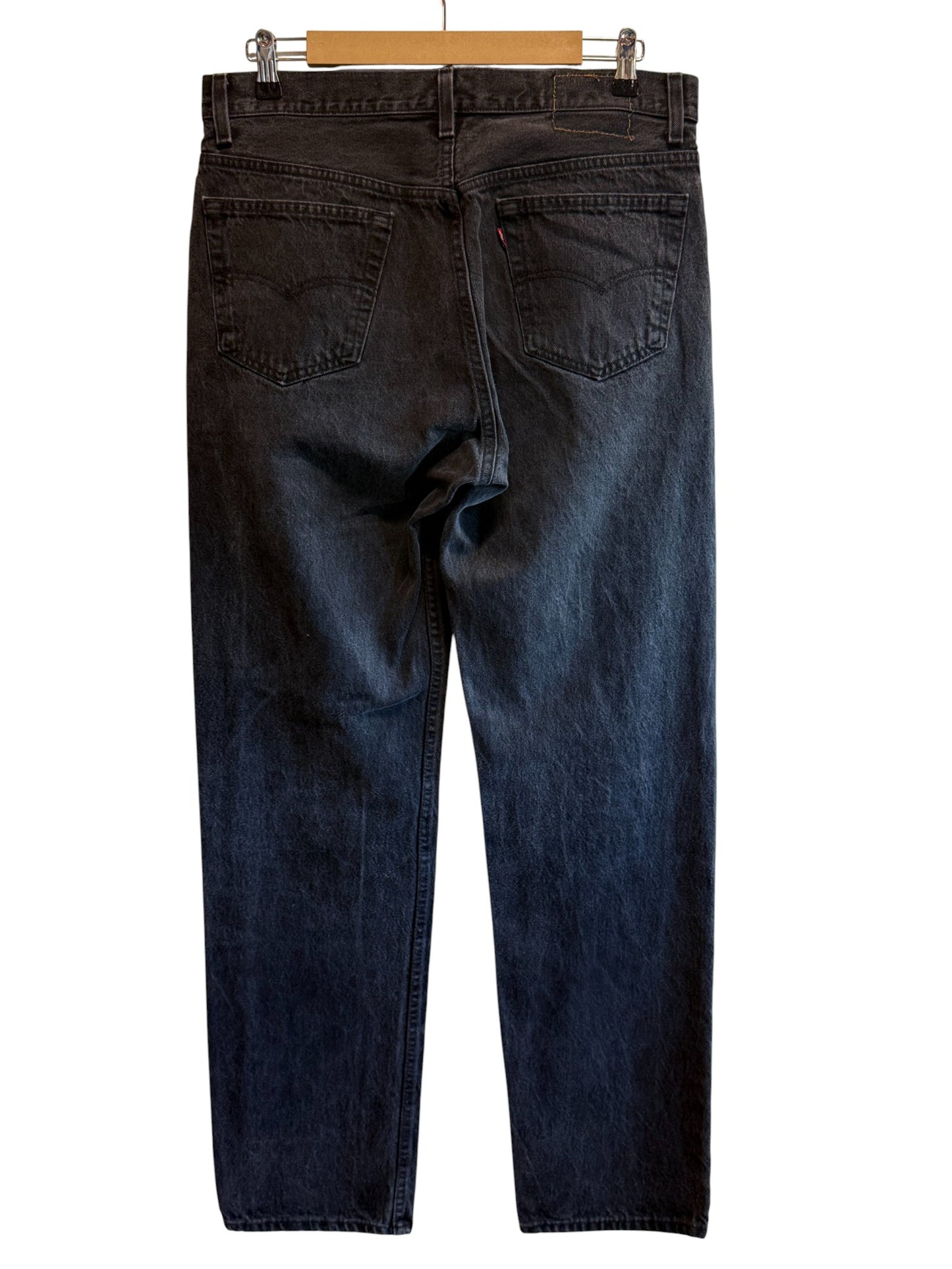 Vintage Levi's Black 501 Denim Jeans Size 33x33