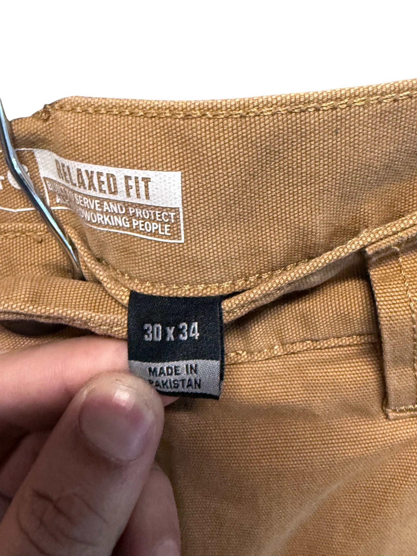 Carhartt Brown Double Knee Carpenter Pants Size 30x32