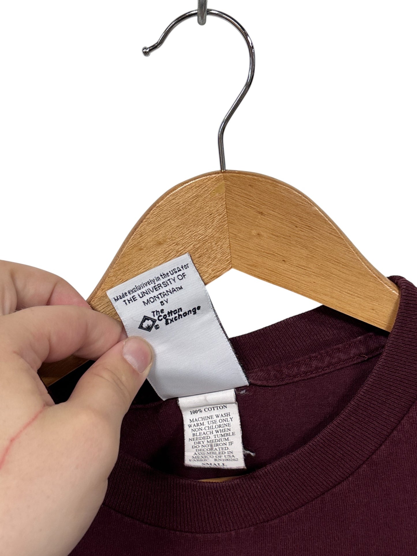 Vintage Y2K University of Montana Grizzlies Football Tee Size Small