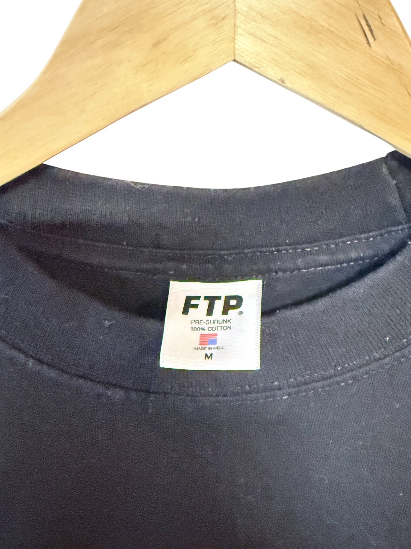 FTP x DC Shoes Heaven's Gate Logo Graphic Tee Size Medium