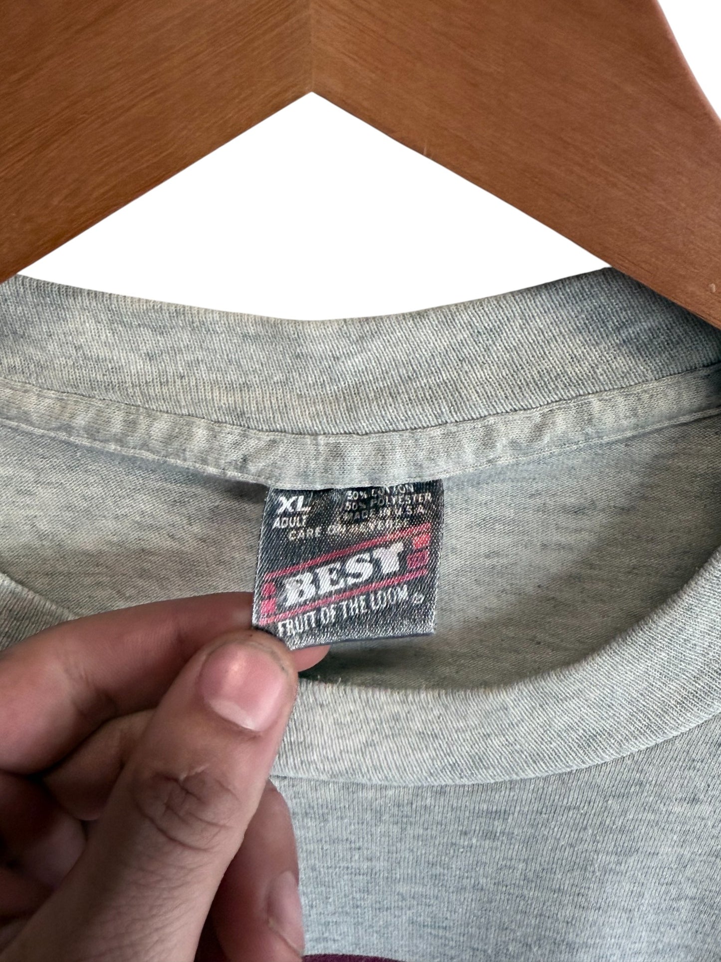 Vintage 90's FBI National Academy Fitness Challenge Graphic Tee Size XL