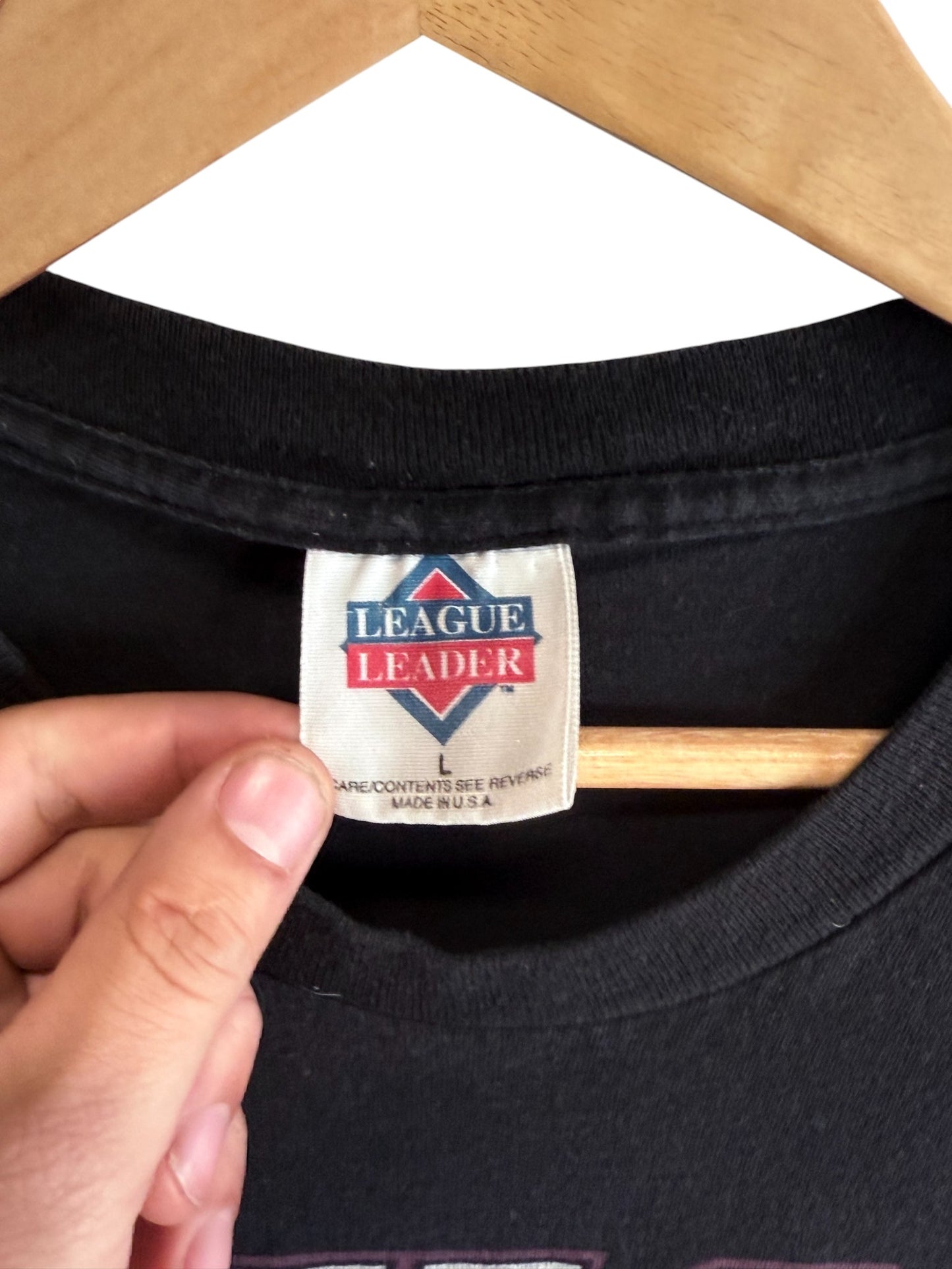 Vintage 1994 Deion Sanders Prime Time 49ers NFL Graphic Tee Size Large