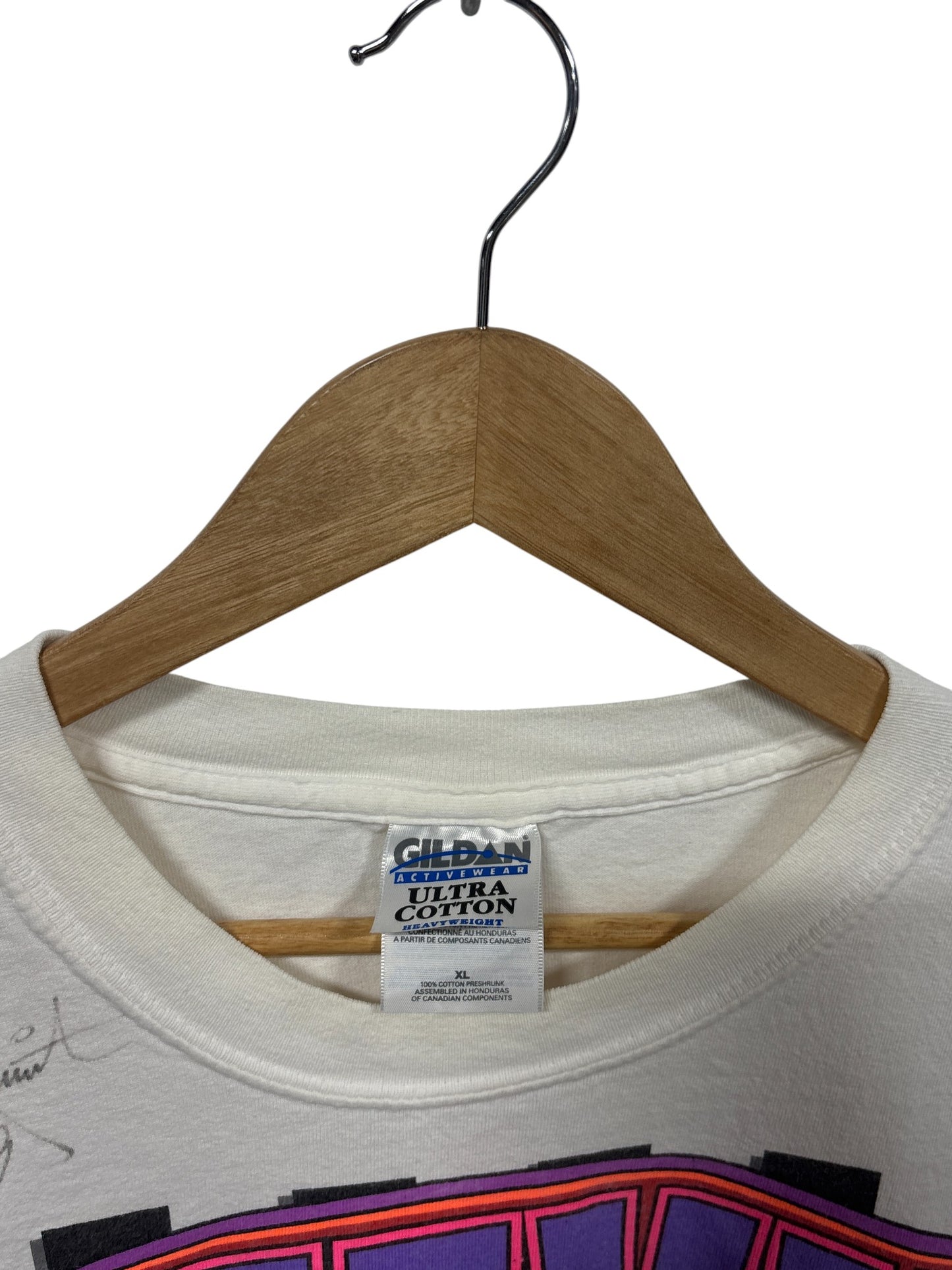 Vintage Y2K Stevie Smith Black Bandit Racing Big Print Graphic Tee Size XL