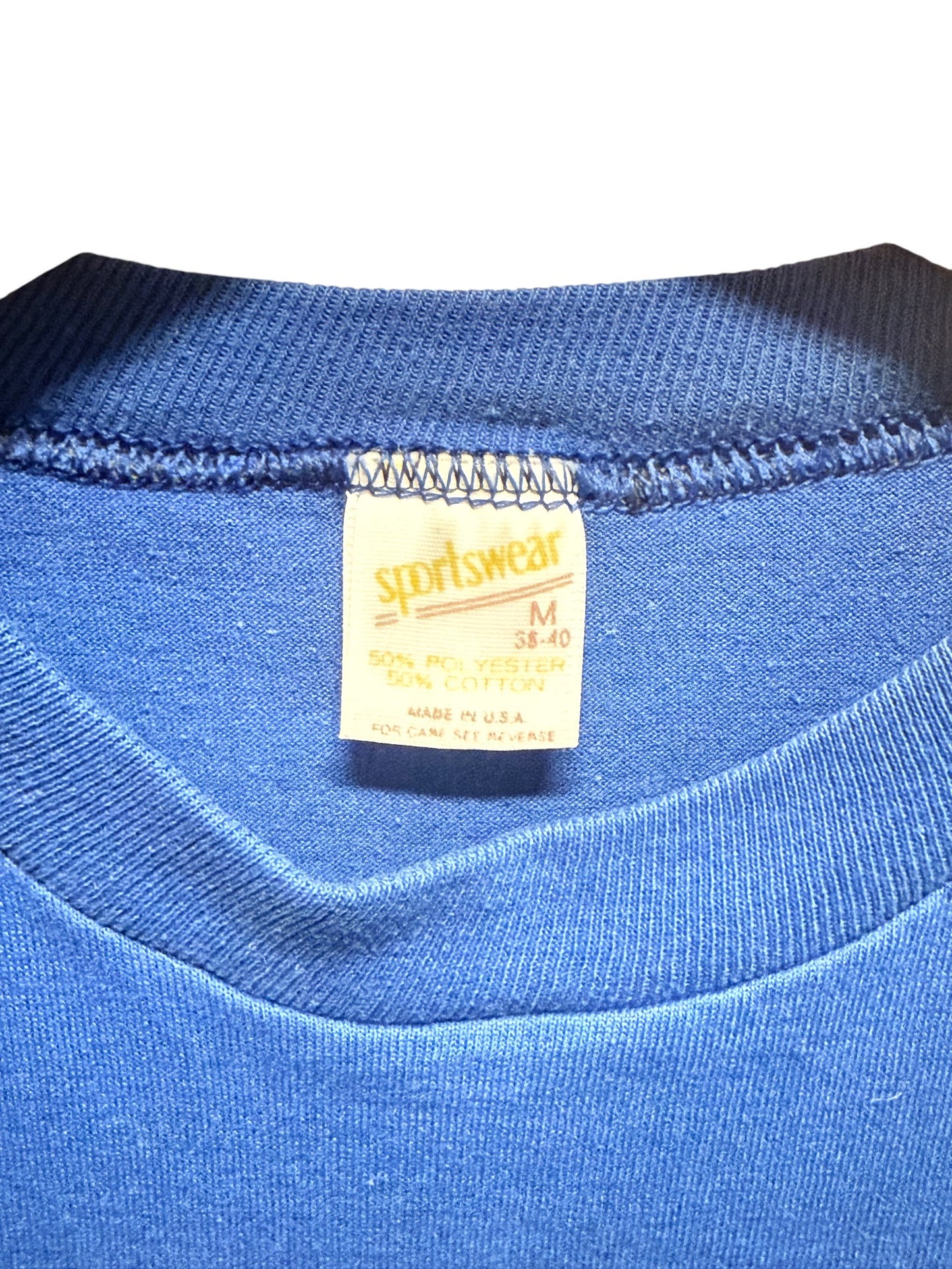 Vintage 1983 Bozeman Montana State Open Tennis Tournament Tee Size Medium