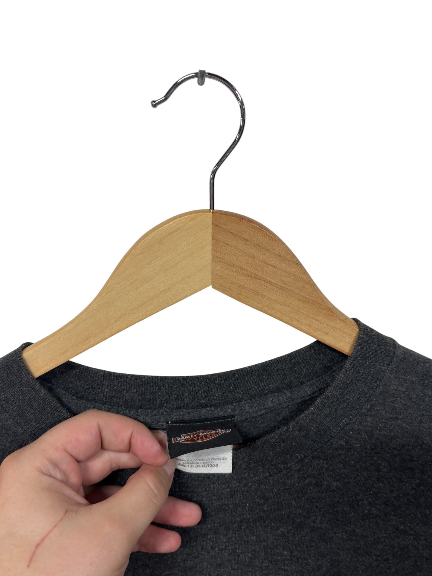 Harley Davidson Motorsports Biker Racing Graphic Tee Size XL