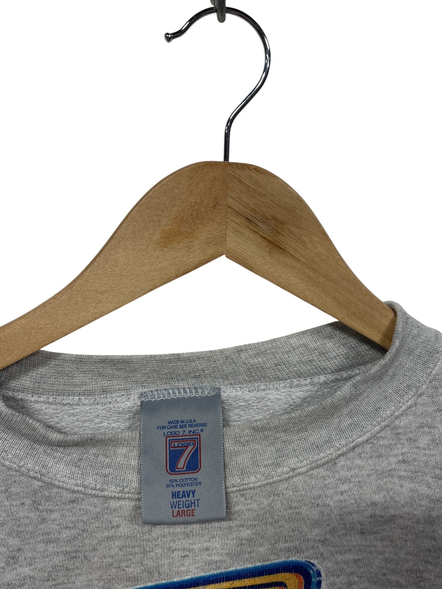 Vintage Super Bowl 32 Denver Broncos Atlanta Falcons Sweater Size Large