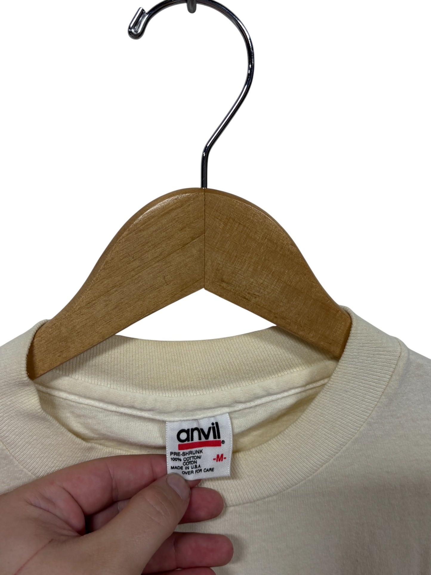 Vintage 90's Tanqueray Distilled English Gin Graphic Tee Size Medium