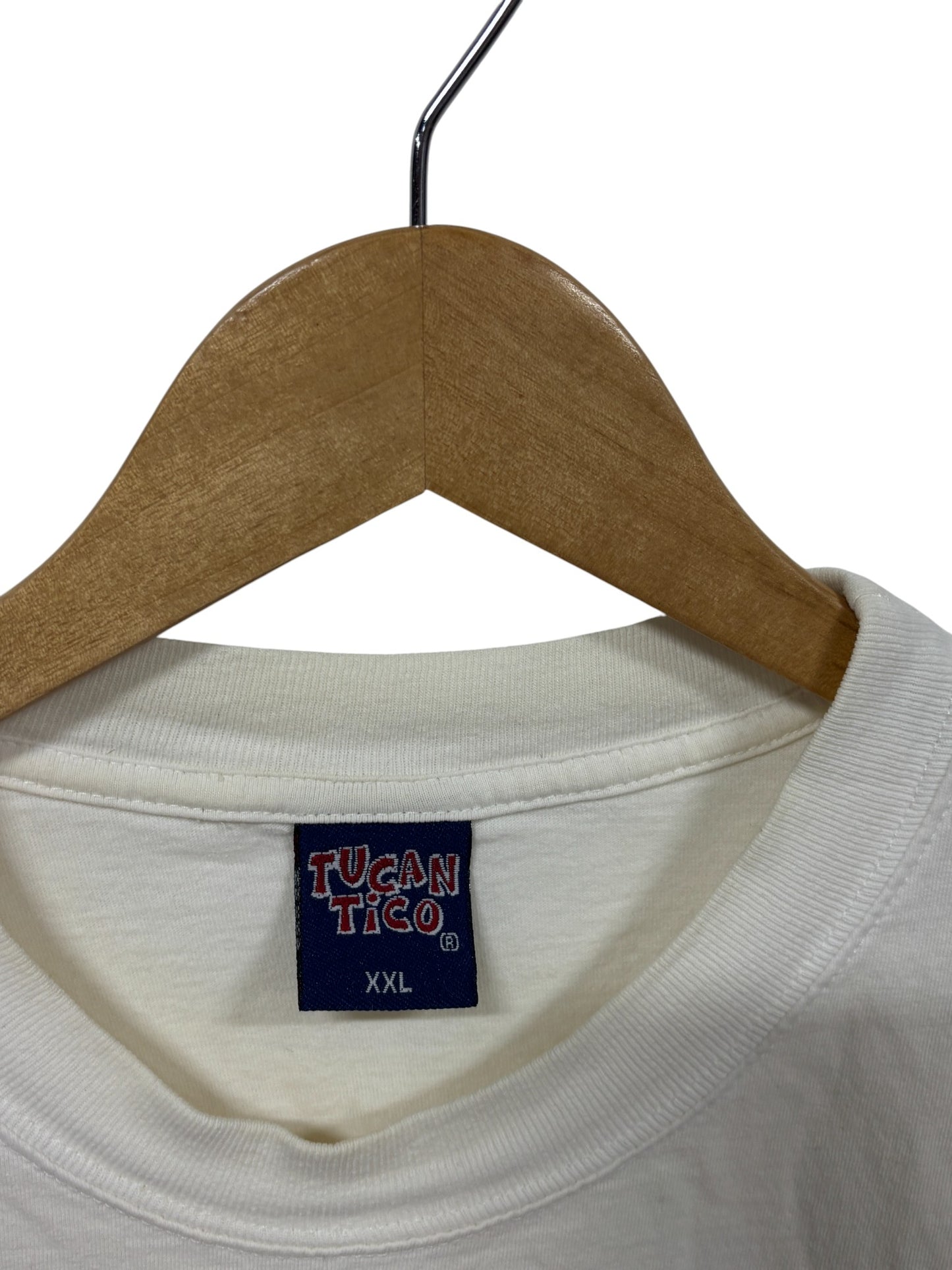 Vintage 90's Birds of Costa Rica Big Print Graphic Tee Size XXL