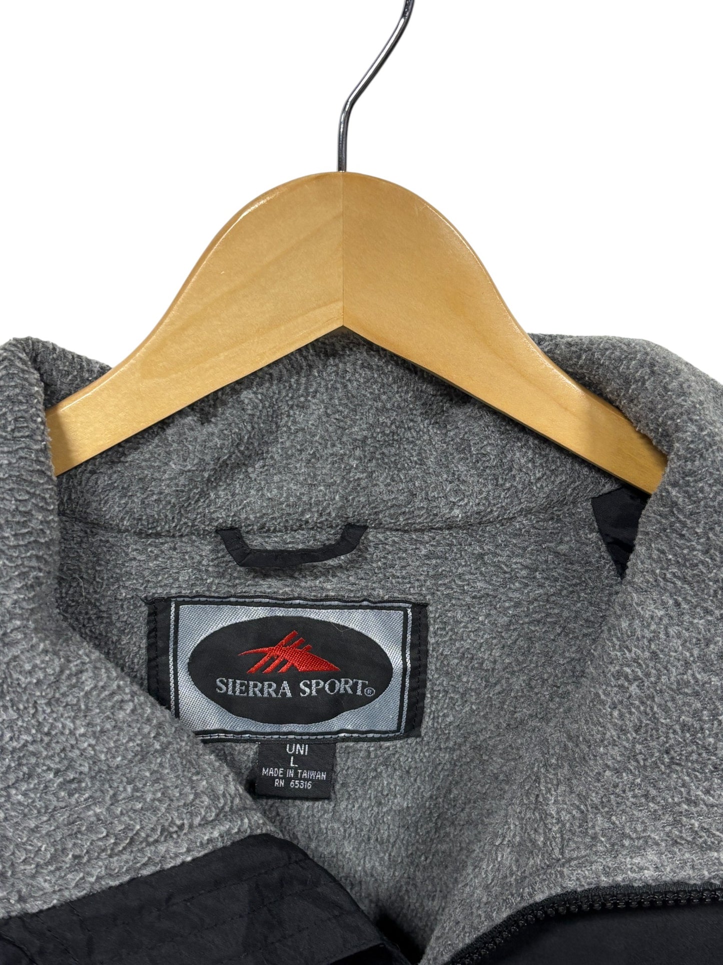 Vintage 90's Snap On Racing Black Zip Up Shell Jacket Size Large