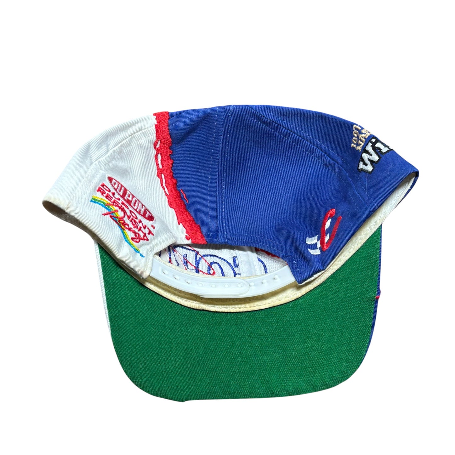 Vintage 90's Jeff Gordon NASCAR Winston Cup Paint Splatter Hat