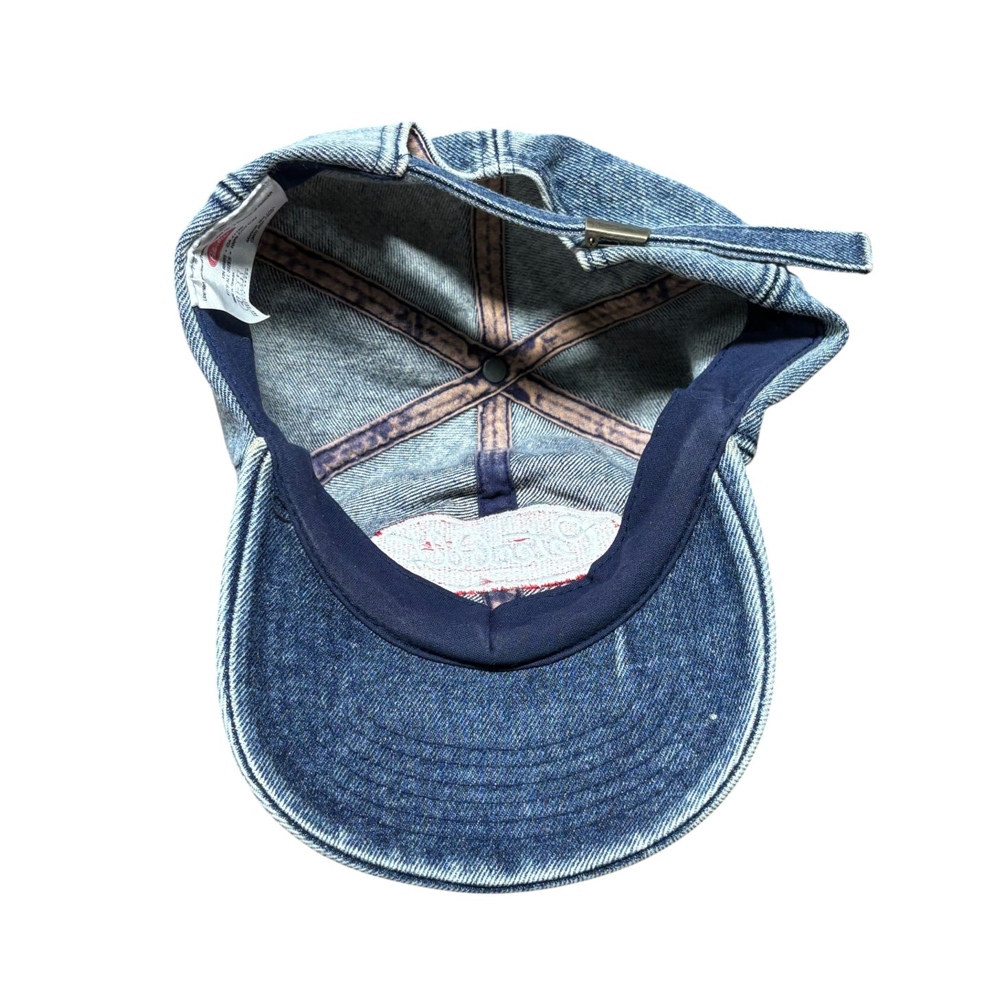 Vintage 90's Peterbilt Truck Logo Denim Hat
