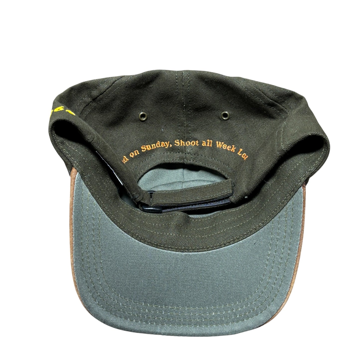 Vintage 90's Henry Repeating Arms Leather Brim Snapback Hat