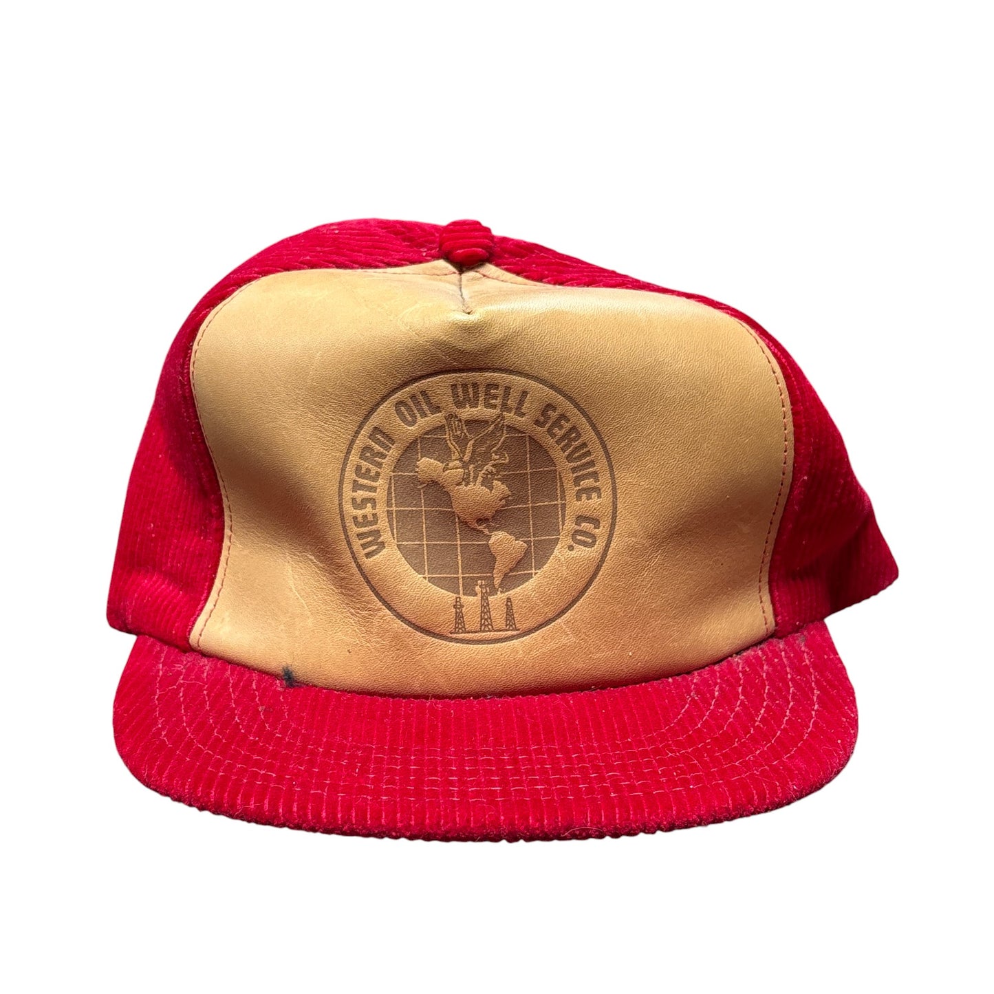 Vintage 80's Western Oil Well Service Trucker Hat