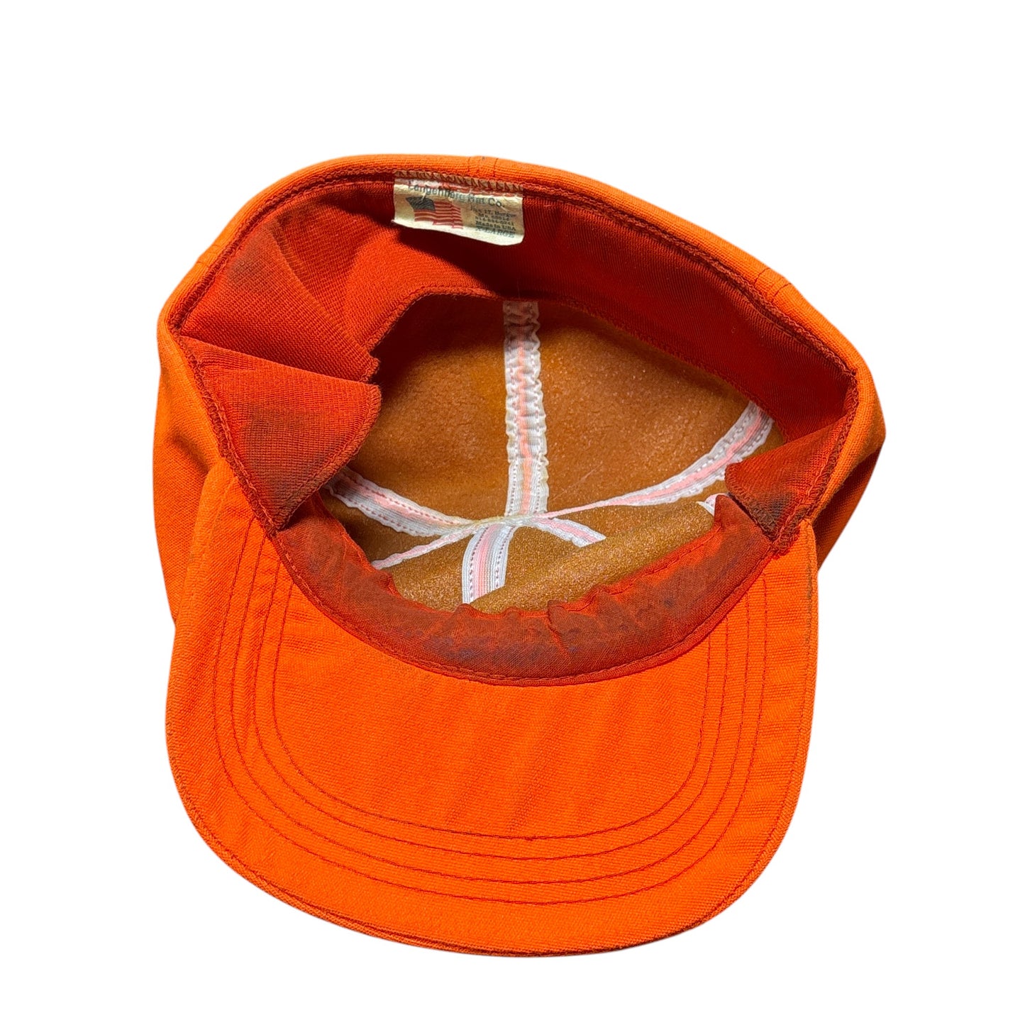 Vintage 80's Hunters Orange Classic Hunting Winter Hat