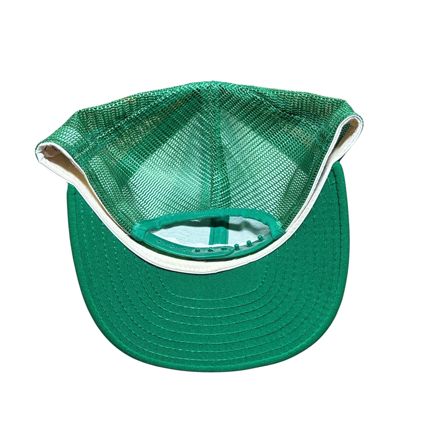 Vintage 80's AJD New York Jets Green Trucker NFL Hat