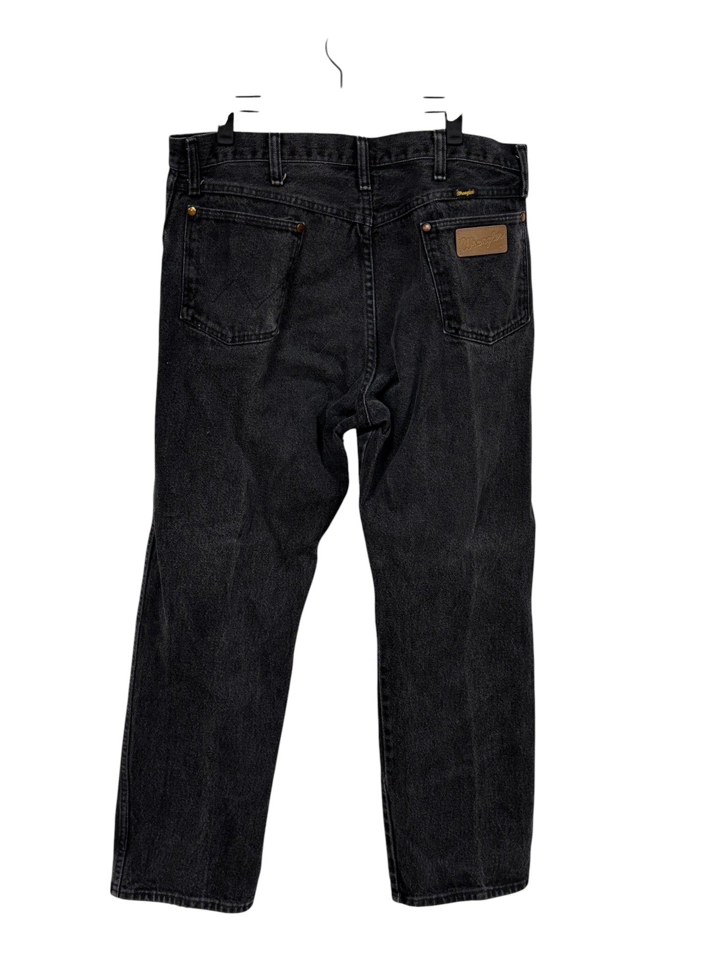 Vintage Wrangler Black Denim Jeans Size 34x29