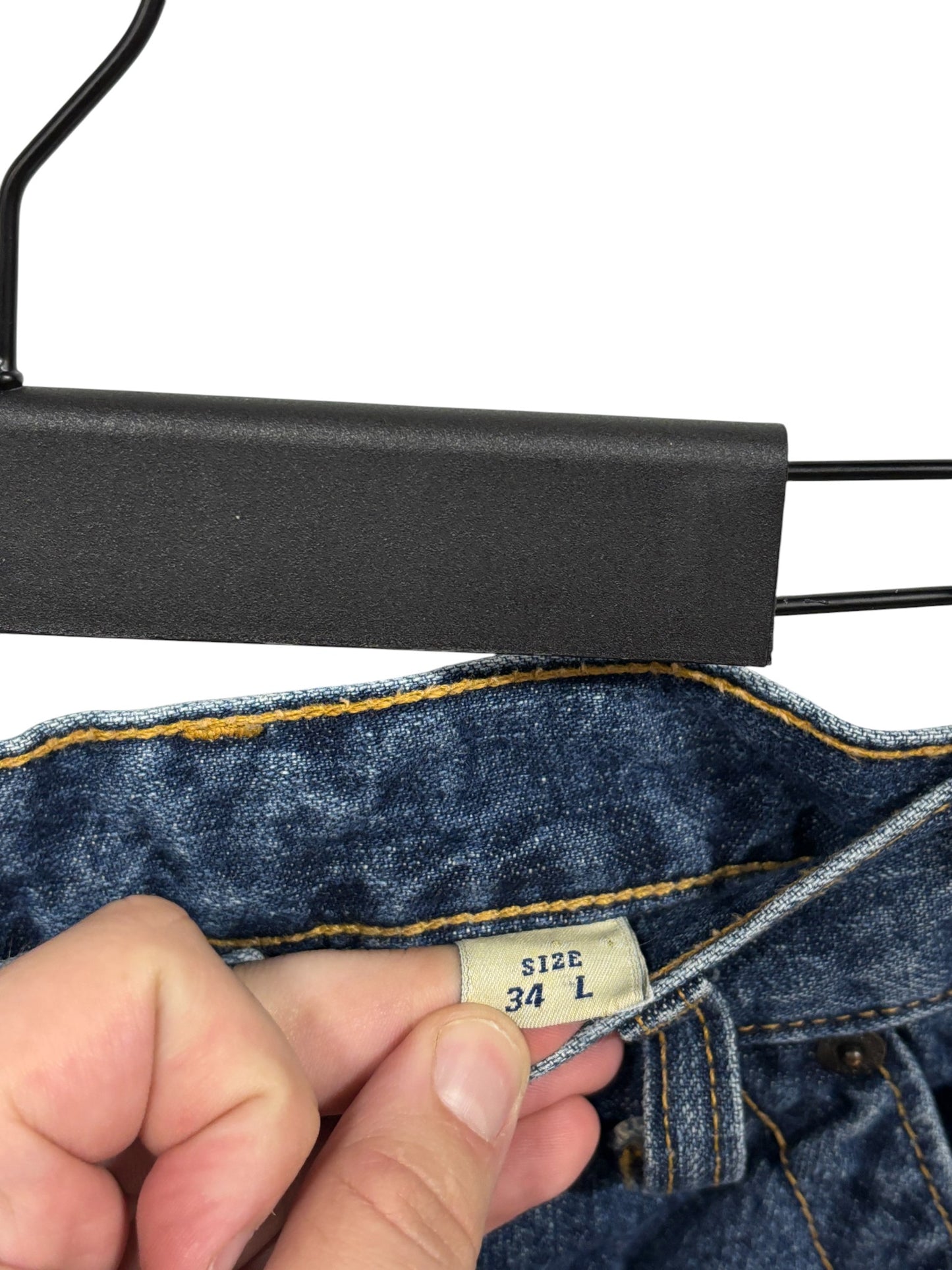 Vintage 90's Abercrombie and Fitch Baggy Denim Jeans Size 34x34