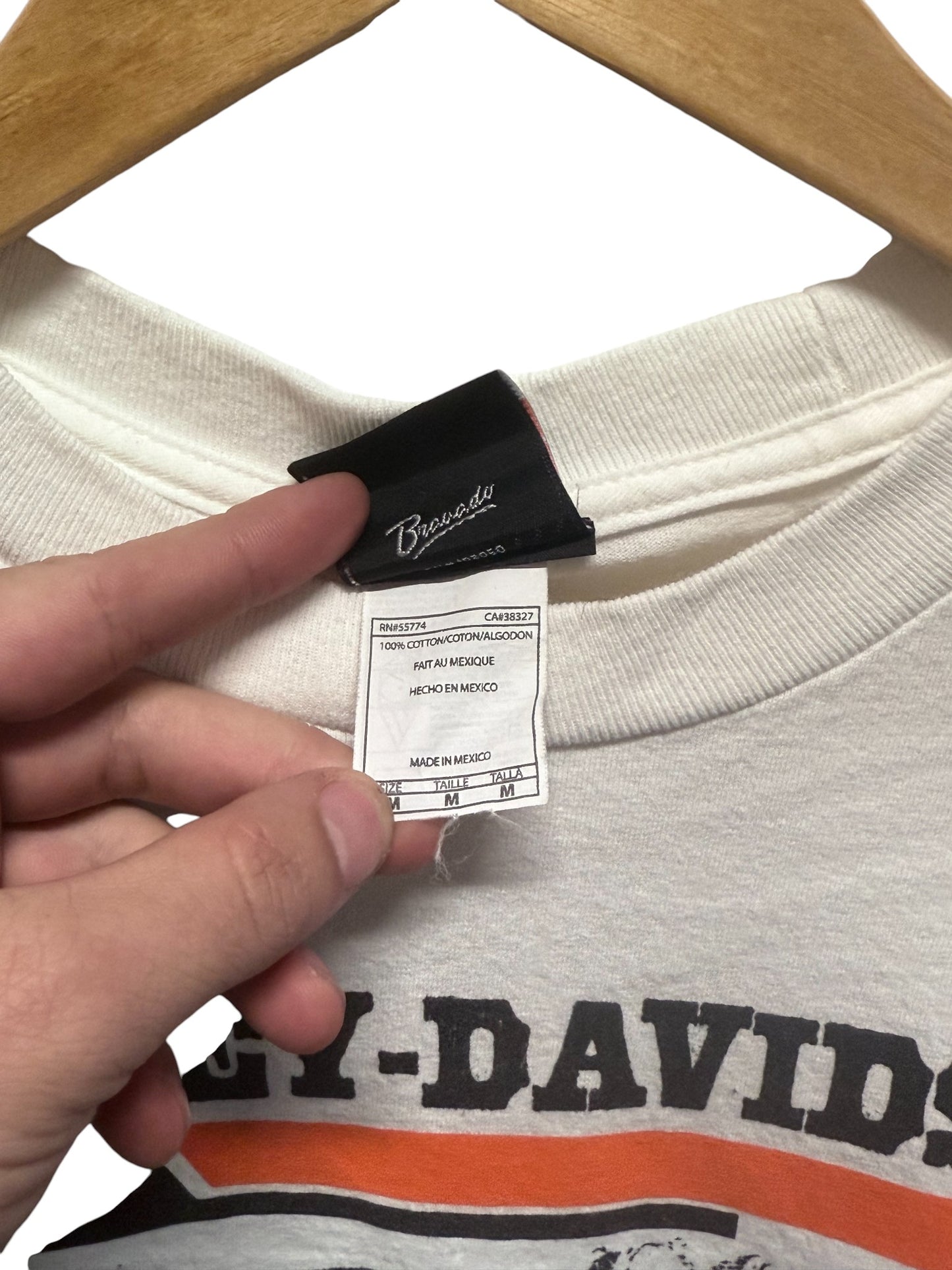 Harley Davidson Yellowstone Bozeman Montana Long Sleeve Shirt Size Medium