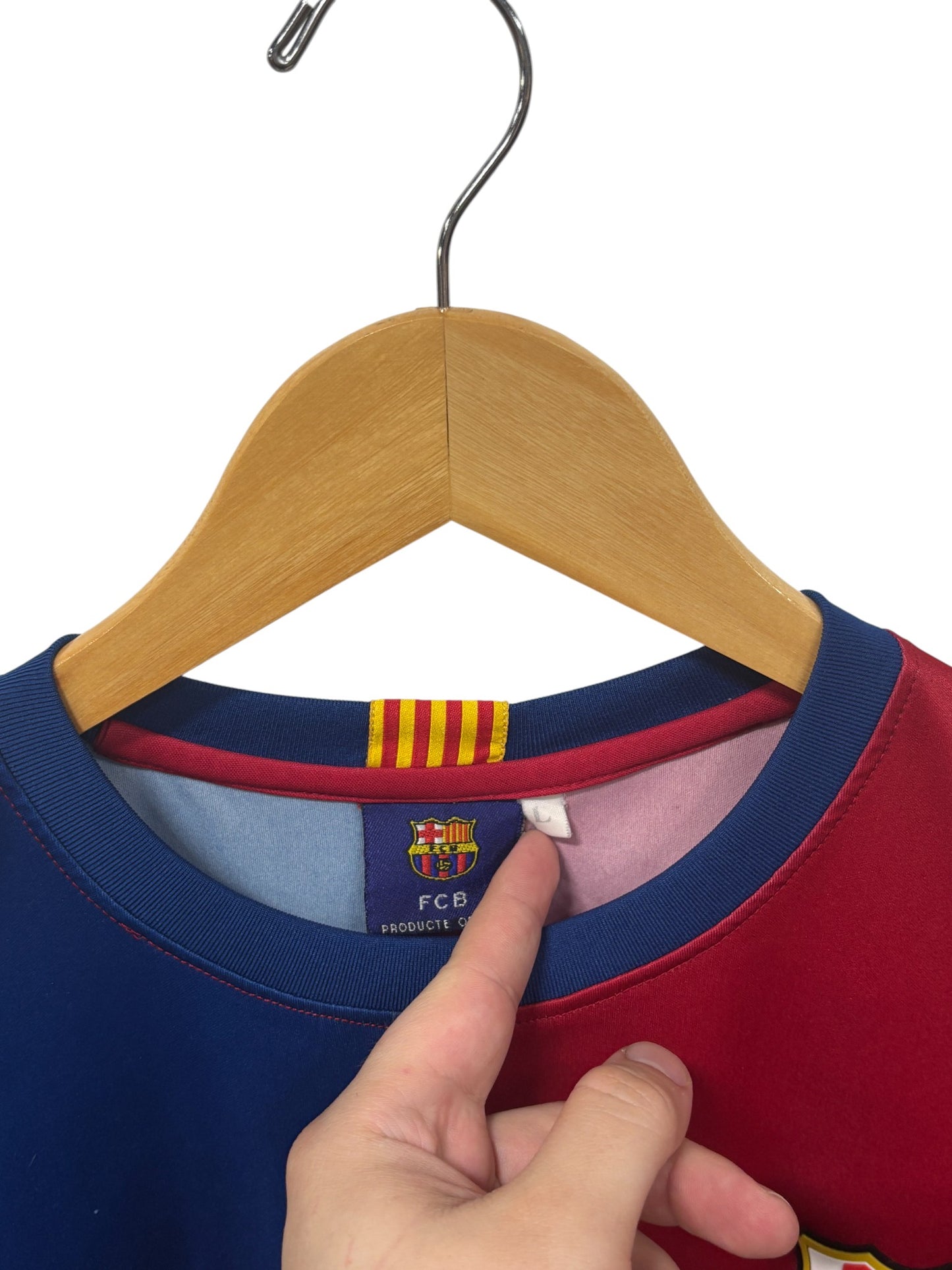 FC Barcelona Leonel Messi #10 Jersey Size Large