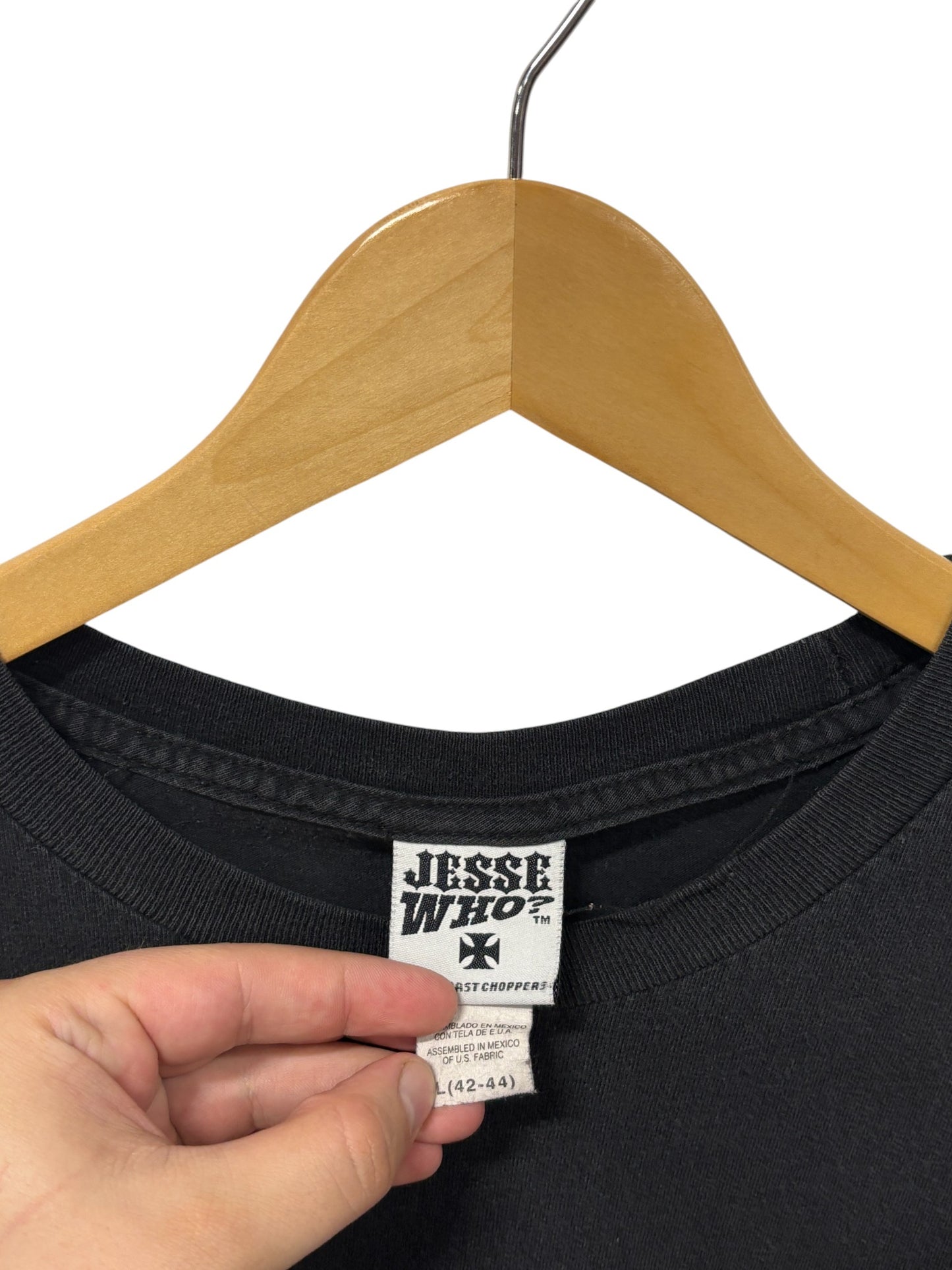 Vintage Y2K West Coast Choppers Biker Long Sleeve Size Large