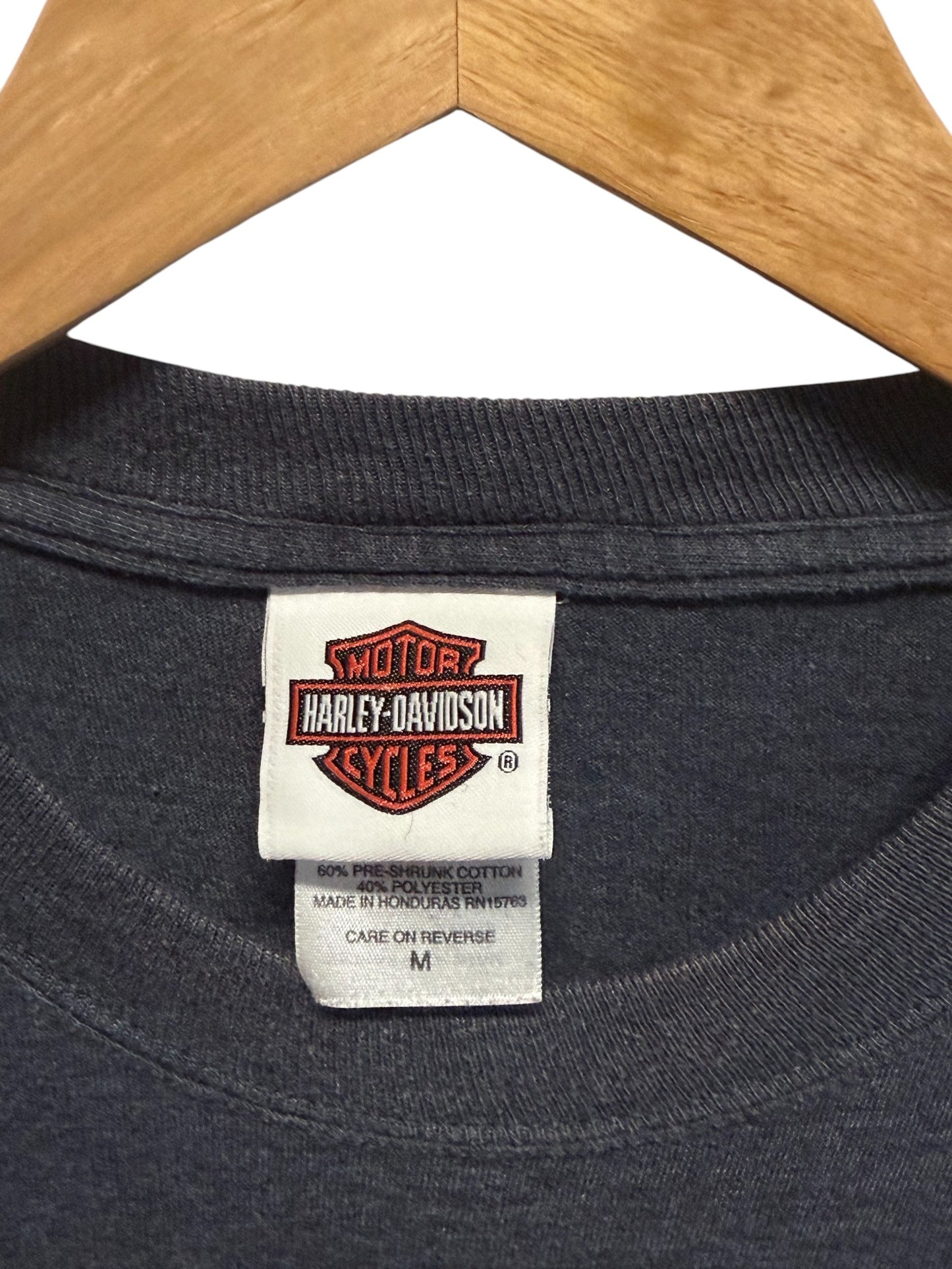 Harley Davidson Beers Vernal Utah Biker Pocket Tee Size Medium