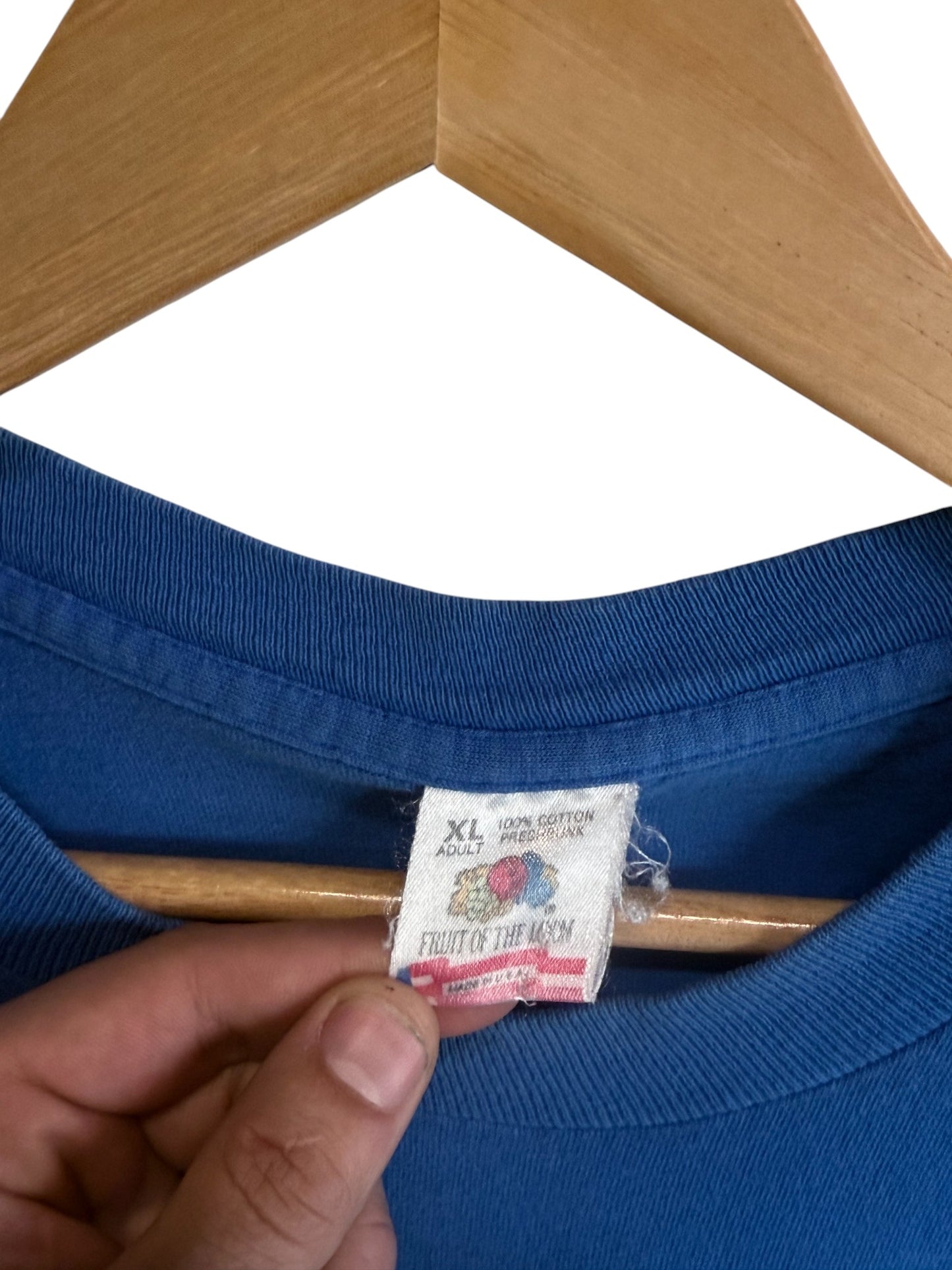 Vintage 90's Funny Over the Hill Graphic Tee Size XL