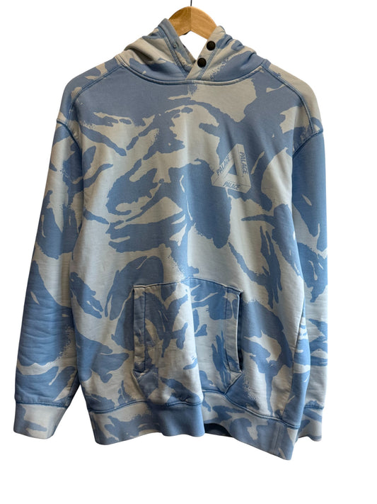 Palace SS20 Pealed Hood Blue Hoodie Size Medium