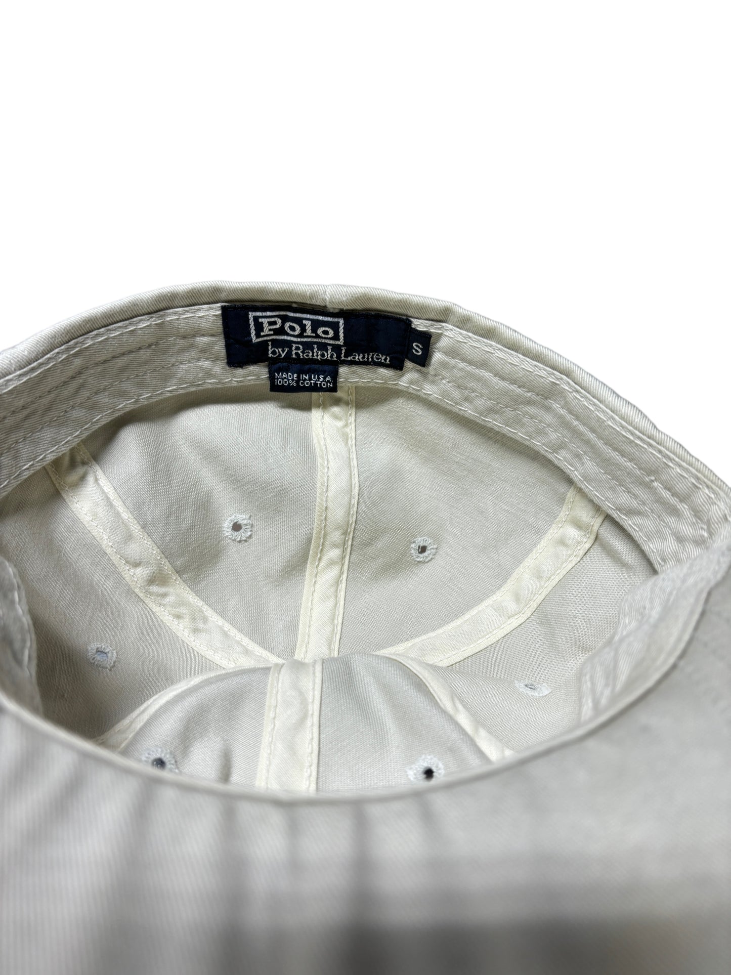 Vintage 1994 Polo Salt Water Fishing Club Member Long Brim Hat Size Small